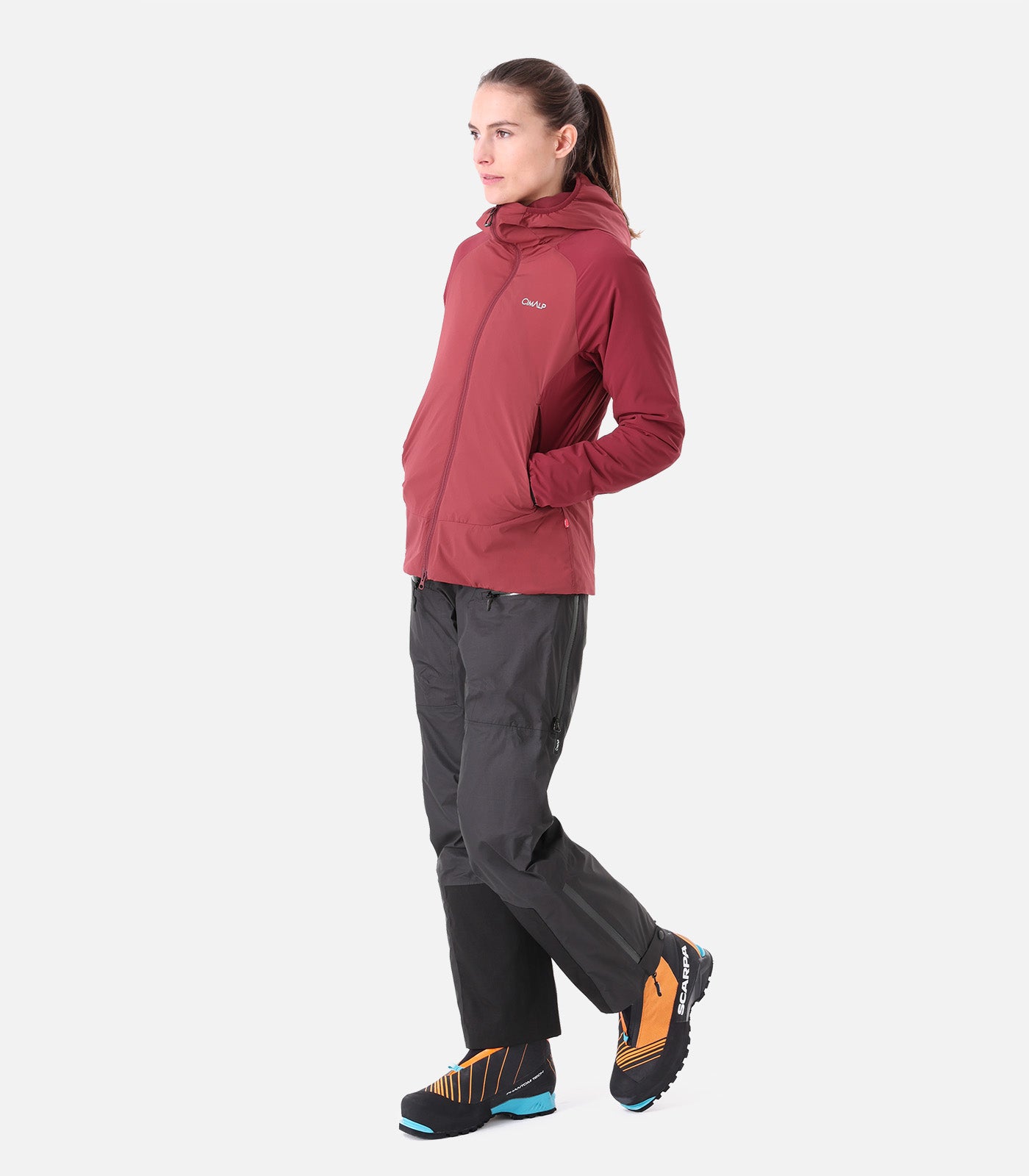 cimalp-tournette-f-veste-femme-framboise-coupe-vent image 8