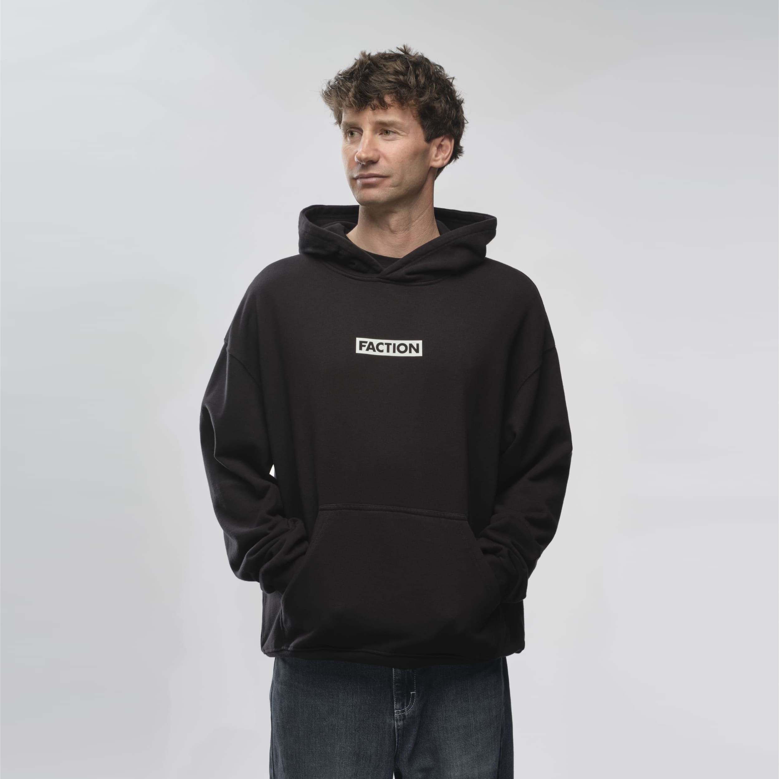 faction-logo-hoodie-sweat-capuche-coton-unisexe image 2