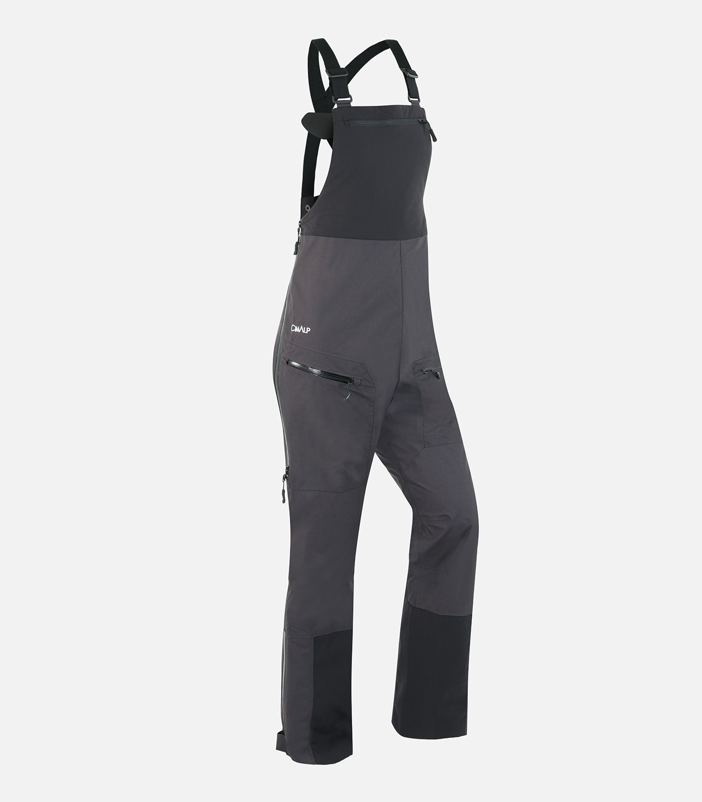cimalp-advanced-pant-f-salopette-ski-femme-noir-imperm-able image 2