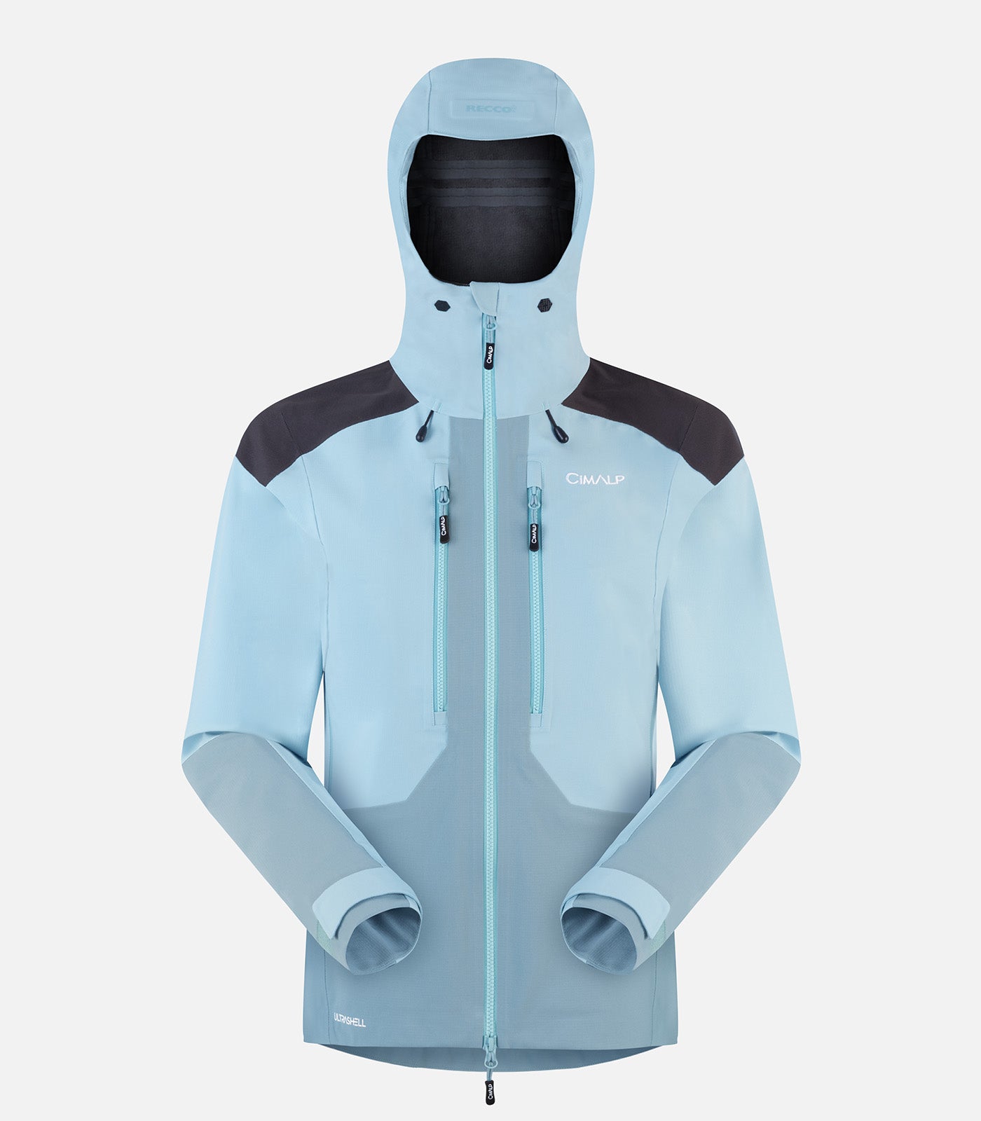 cimalp-guide-pro-veste-alpinisme-femme-noir-gris image 2