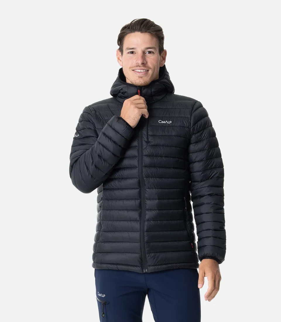 cimalp-meije-h-doudoune-homme-noir-synth-tique-capuche image 1