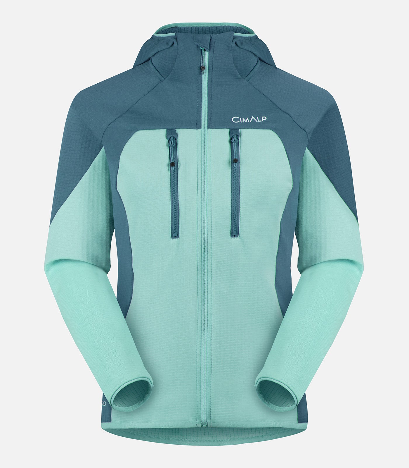 cimalp-torre-polaire-femme-turquoise-seconde-couche image 2