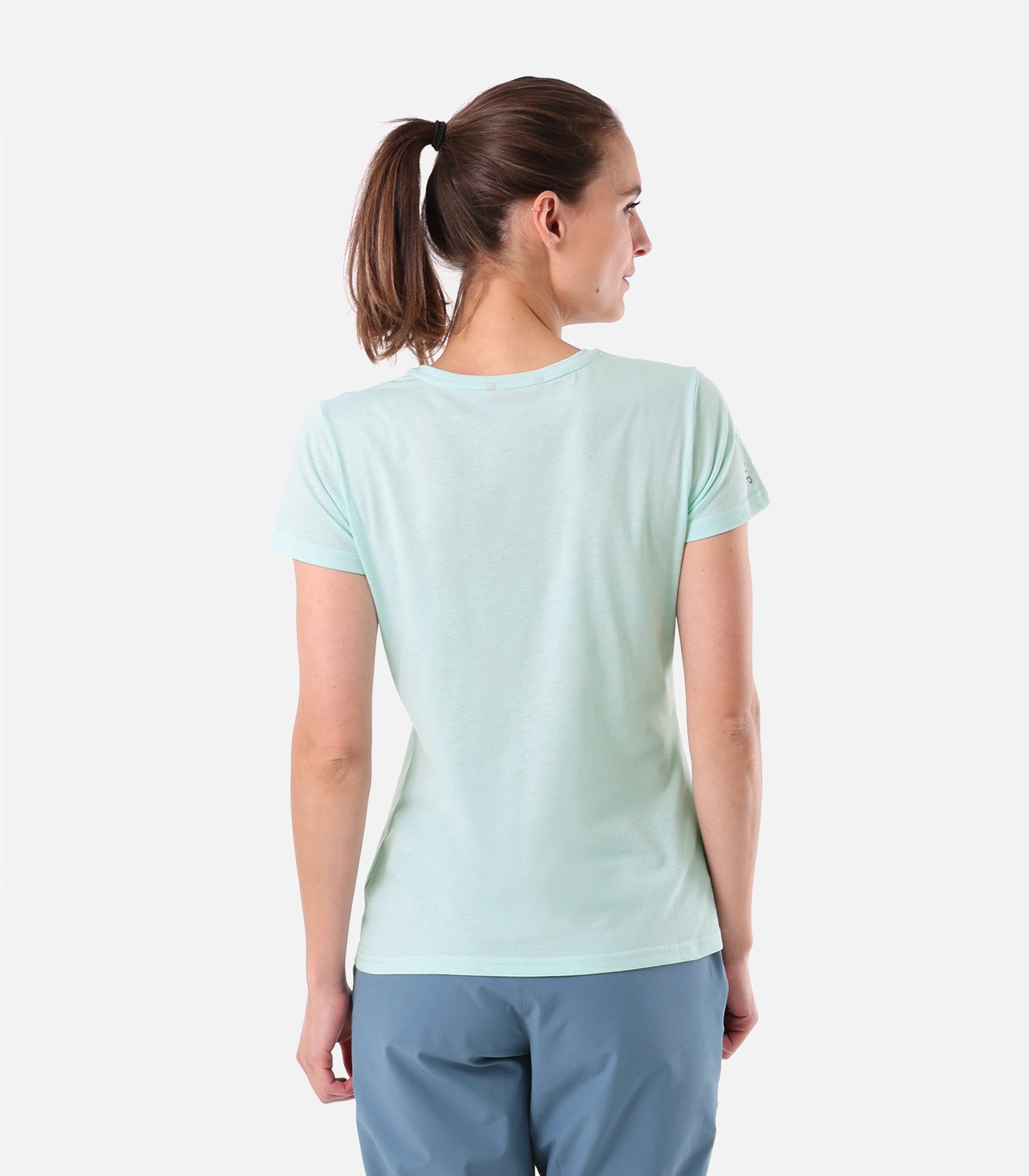 cimalp-shelter-f-t-shirt-randonn-e-femme-vert-respirant image 3
