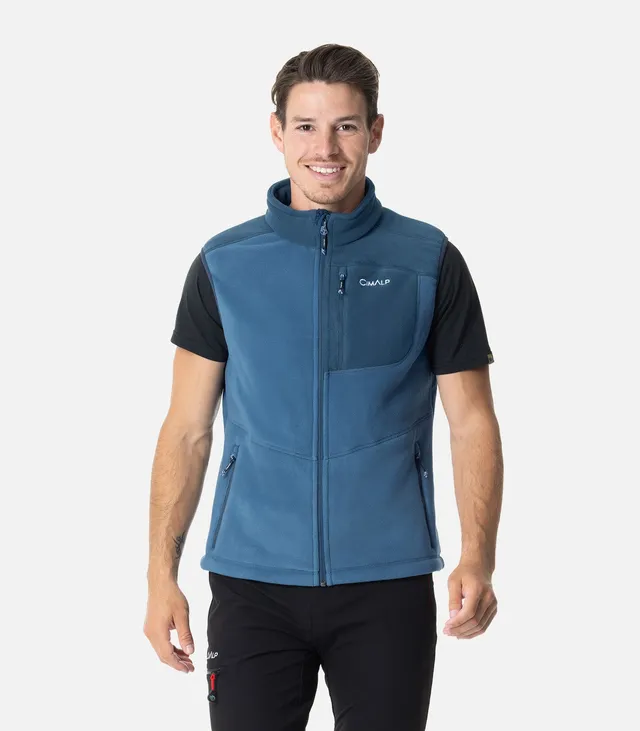 cimalp-iceberg-6-h-gilet-polaire-homme-bleu-recycl image 1