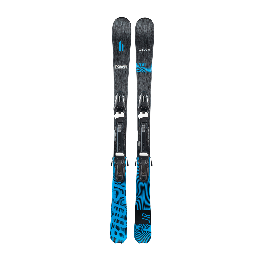 hagan-boost-jr-x-pow-set-ski-enfant-vj75-adaptateur image 1