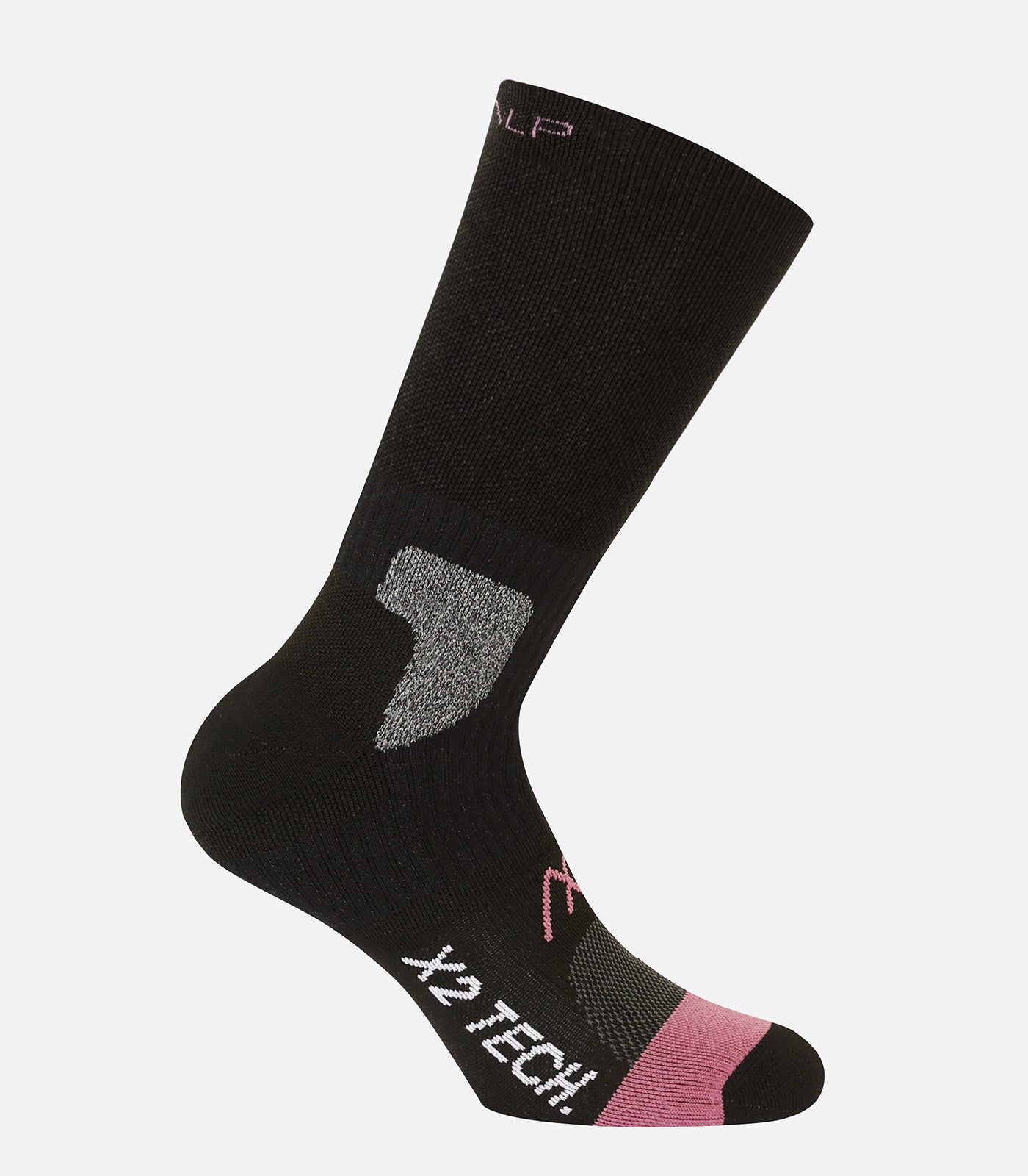 cimalp-x2-long-chaussettes-rando-anti-ampoules-noir image 2