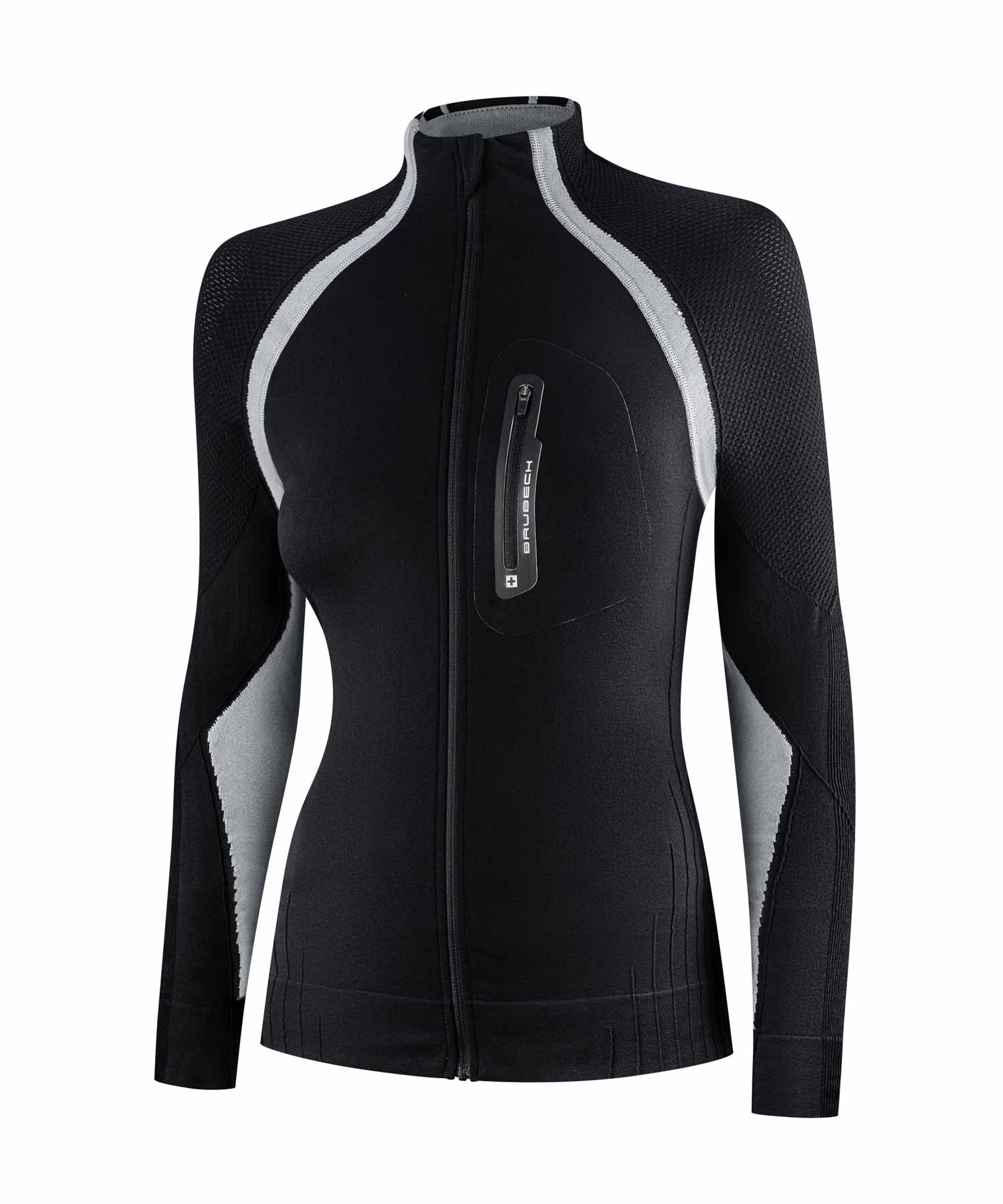 brubeck-athletic-active-pro-veste-femme-zipp-e image 7