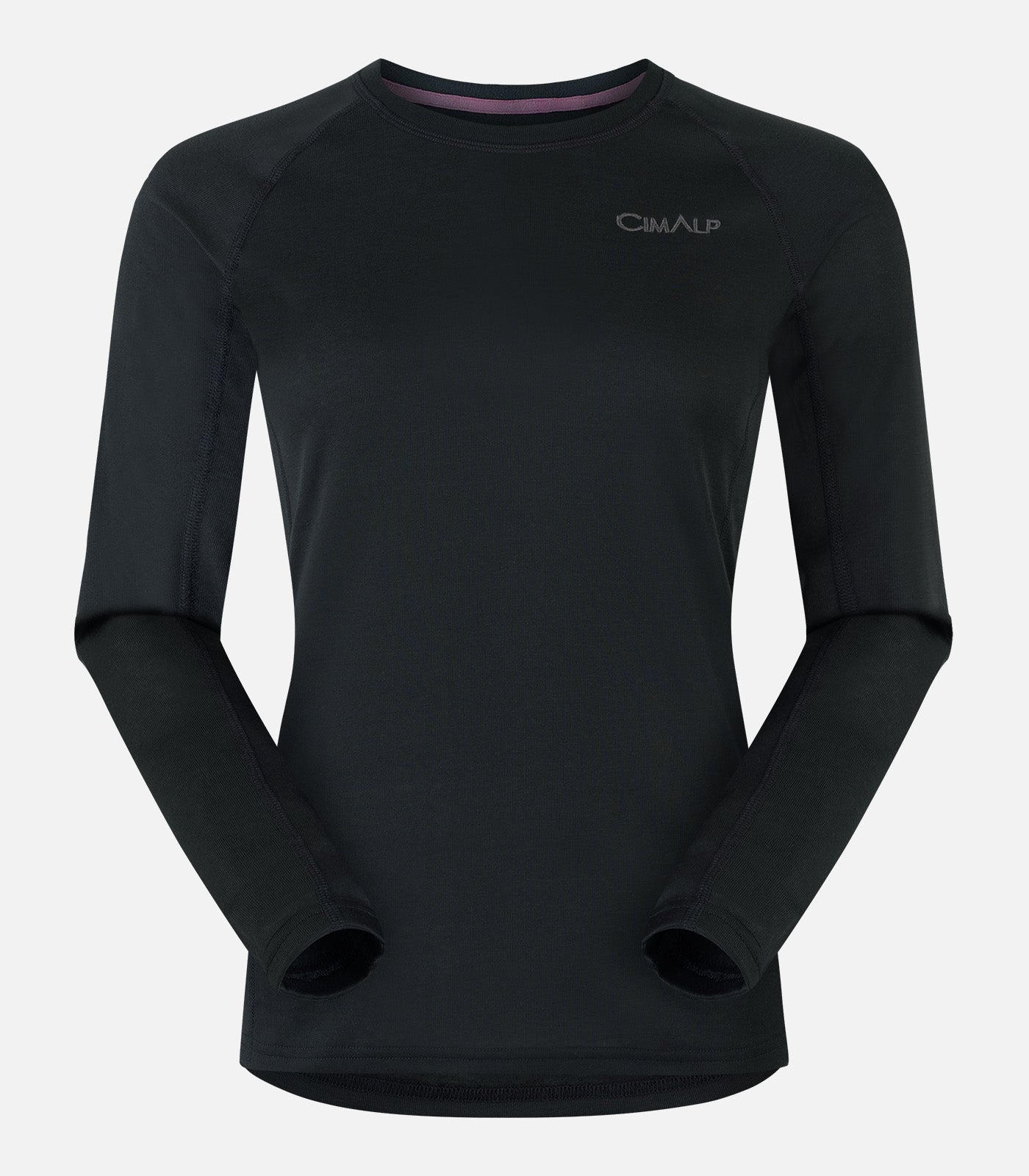 cimalp-warm-top-5-f-haut-thermique-femme-noir-col-rond image 8