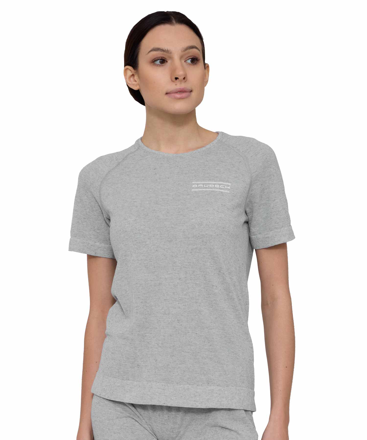 brubeck-comfort-night-femme-t-shirt-pyjama-lin-manches-courtes image 1