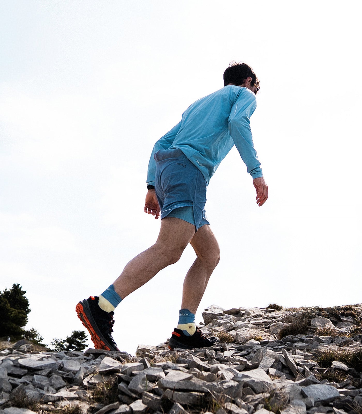 cimalp-lavaredo-2-h-team-short-trail-bleu-gris-homme image 8
