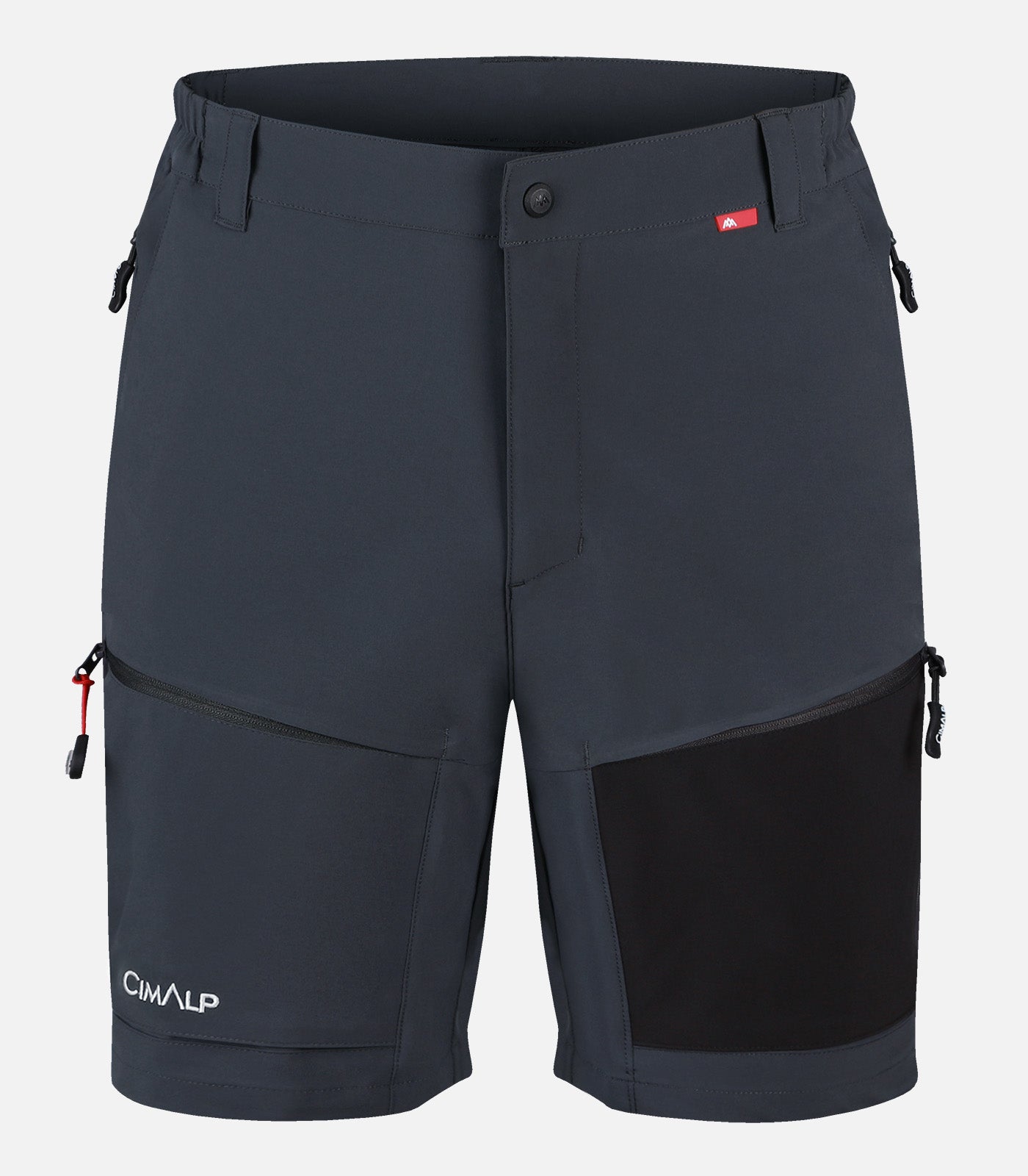 cimalp-rock-medium-2-h-short-randonnee-homme-marron-stretch image 2