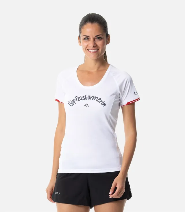 cimalp-german-montagnard-f-t-shirt-trail-femme-blanc-75g image 1