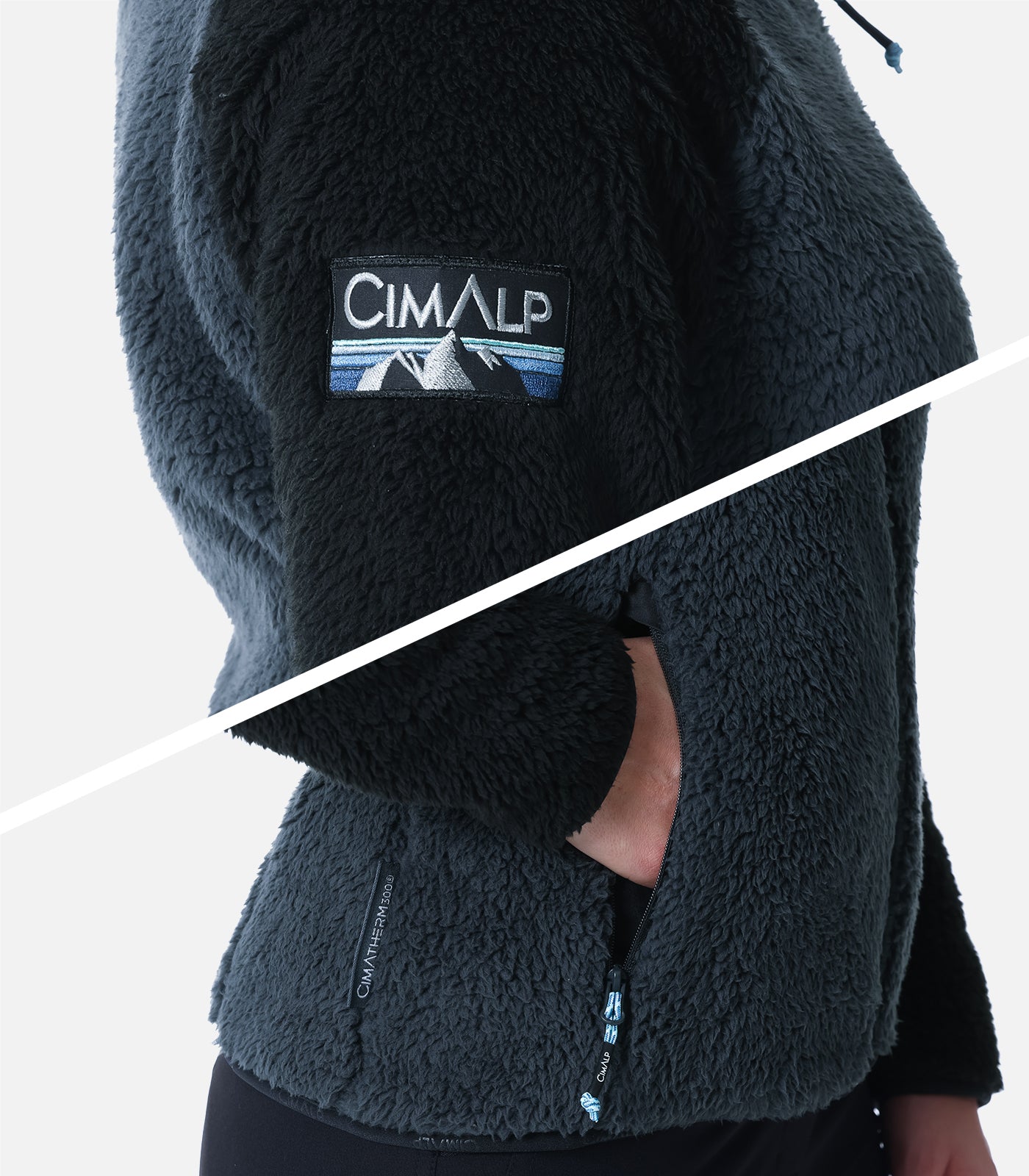 cimalp-bivouac-2-f-veste-polaire-femme-noir-recycl-e image 6