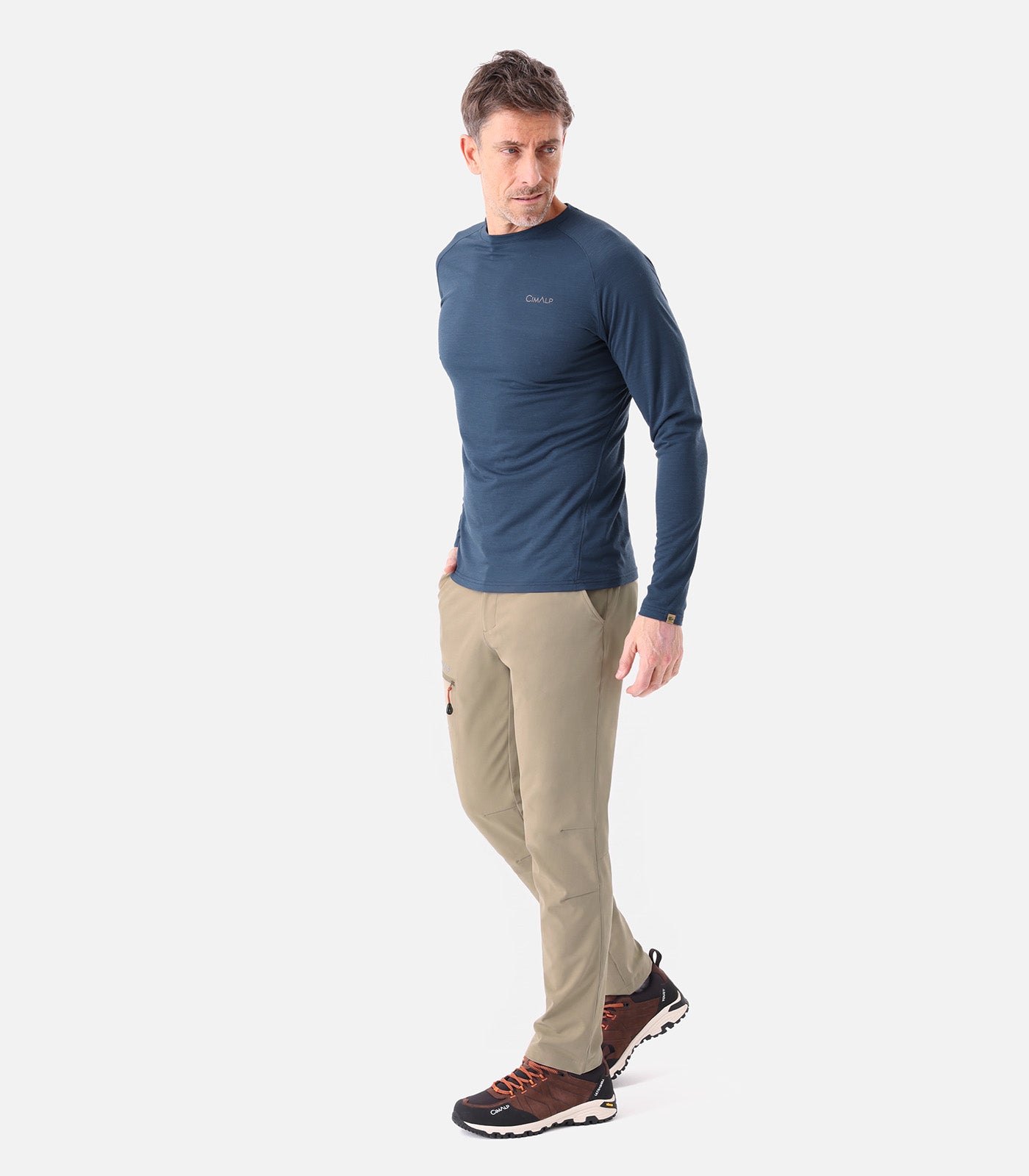 cimalp-jocou-court-2-h-pantalon-rando-marine-stretch image 5