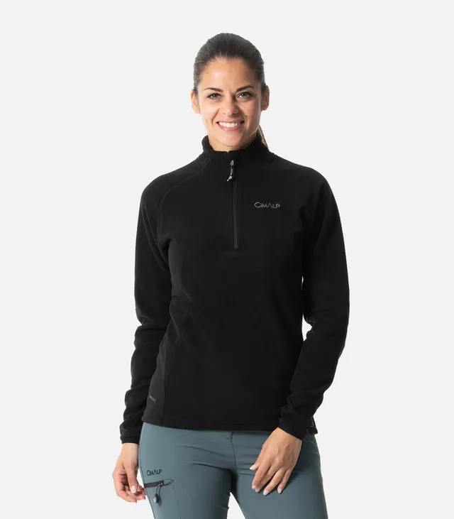 cimalp-alaska-5-veste-polaire-femme-vert-canard-recycl-e image 1