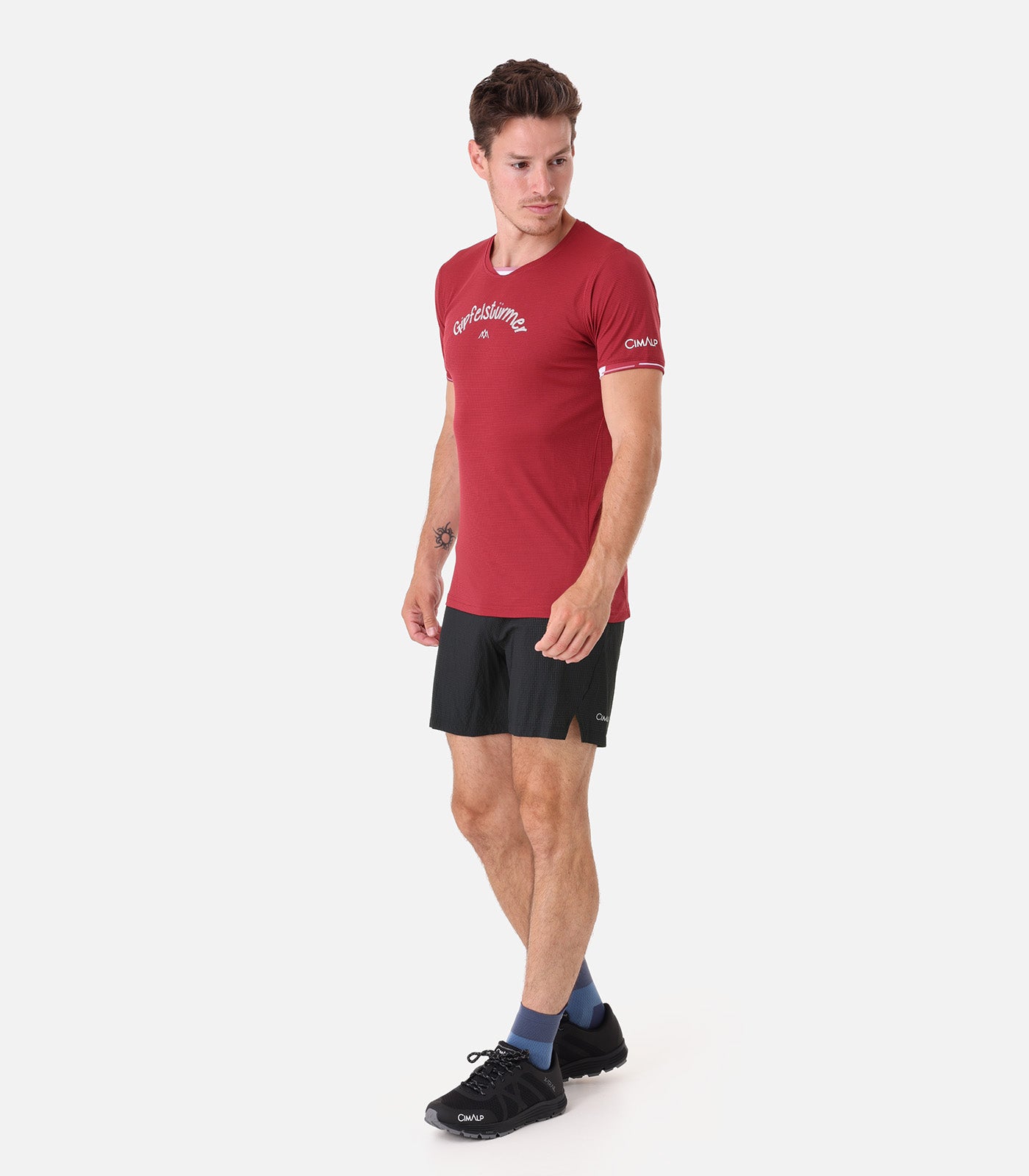 cimalp-german-montagnard-t-shirt-trail-homme-blanc-100g image 8