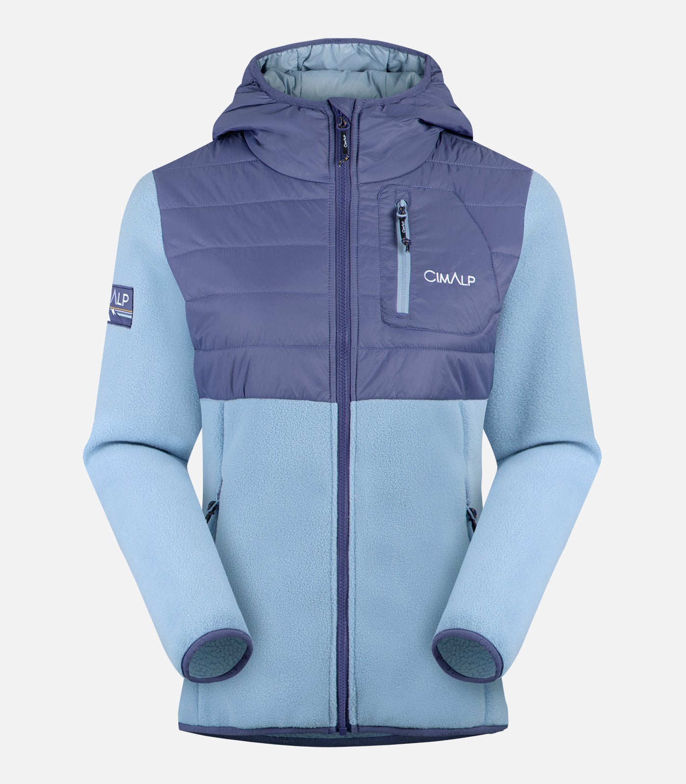 cimalp-charvet-f-veste-polaire-femme-ciel-m-rinos image 2