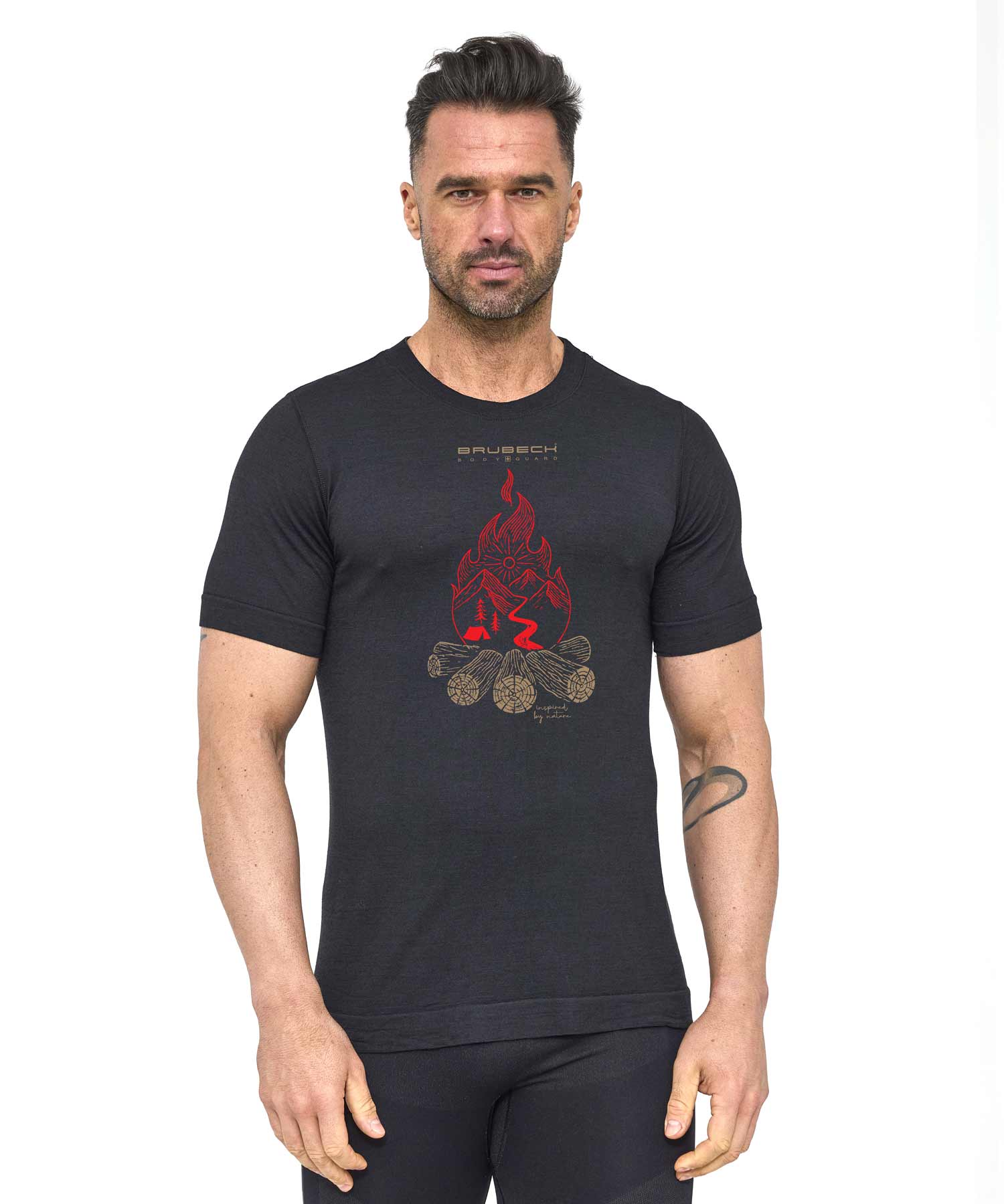 brubeck-outdoor-wool-pro-t-shirt-homme-merino-manches-courtes image 4