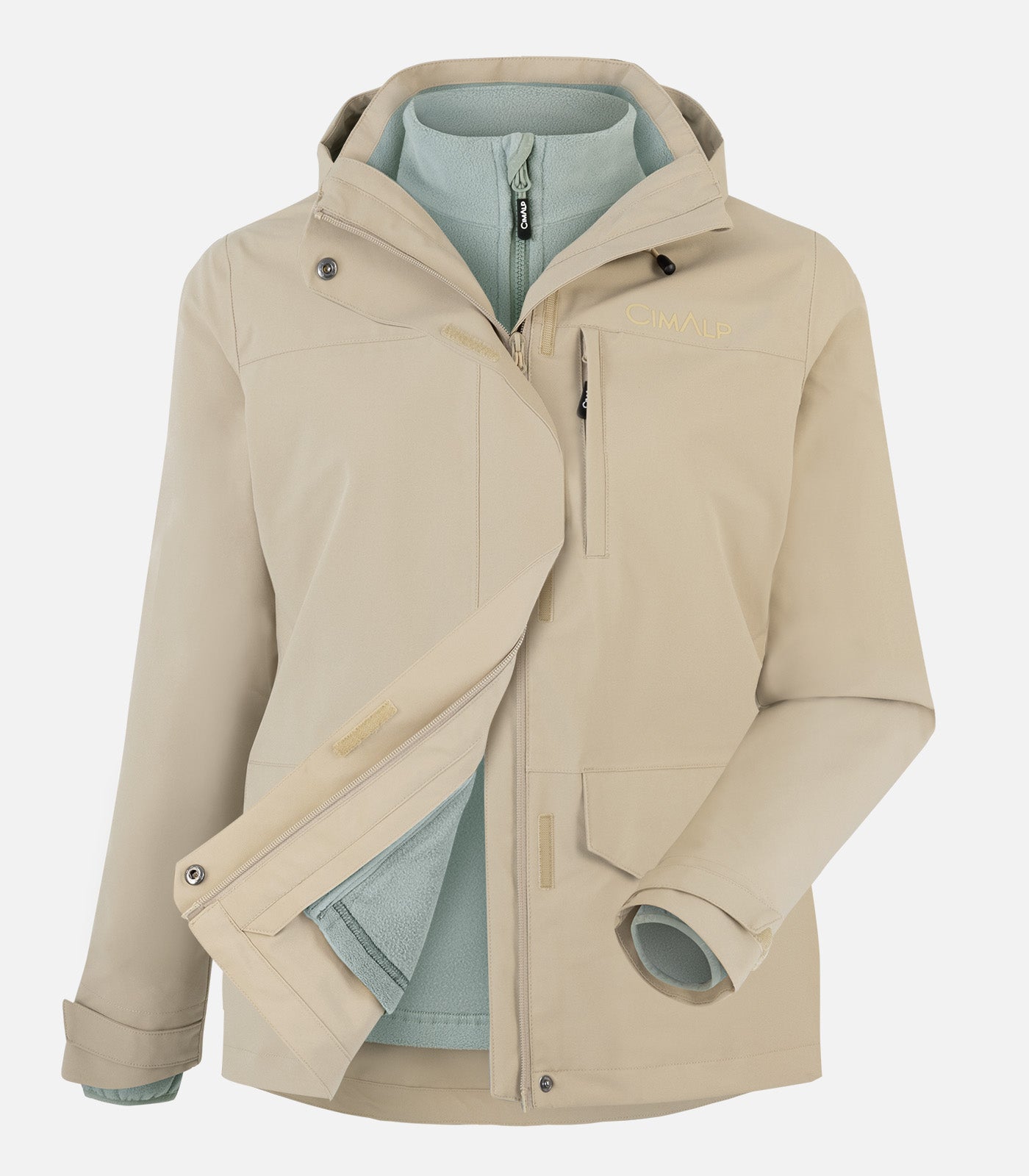 cimalp-scia-f-veste-imperm-able-femme-beige-hiver image 2