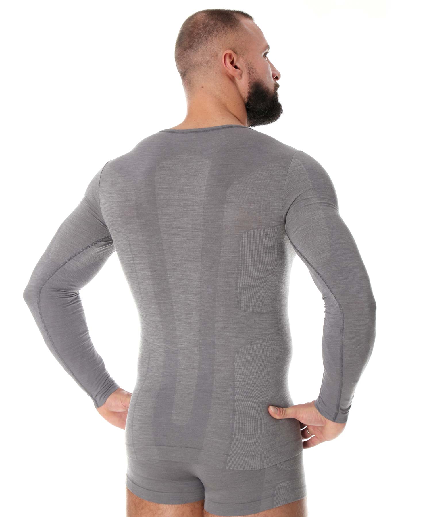brubeck-comfort-wool-homme-haut-manches-longues-m-rinos-thermique image 8