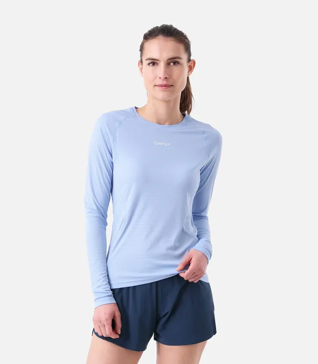 cimalp-boreon-ls-f-t-shirt-trail-femme-vert-amande-l-ger image 1