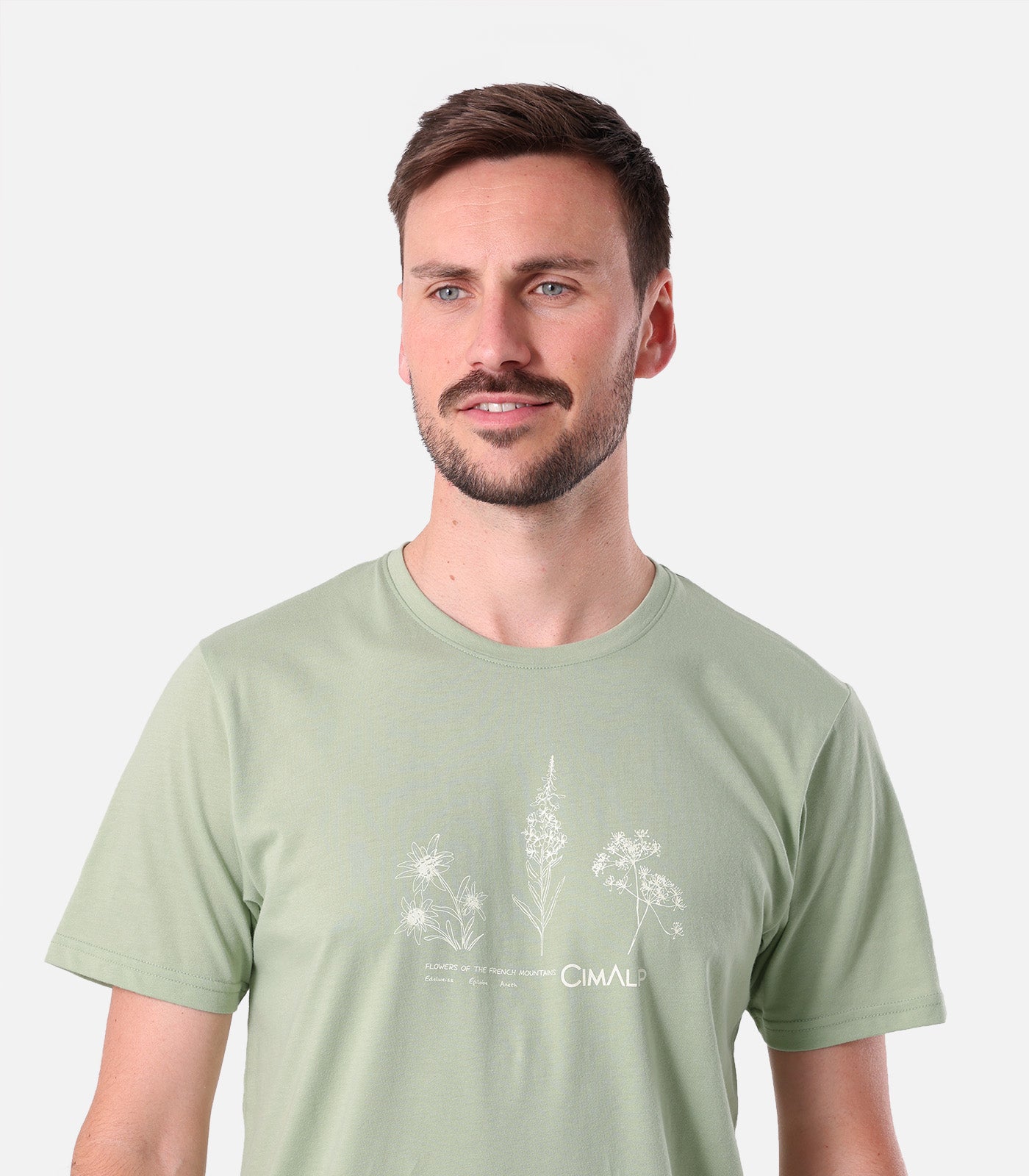 cimalp-herbier-h-t-shirt-randonn-e-homme-kaki-upf30 image 5
