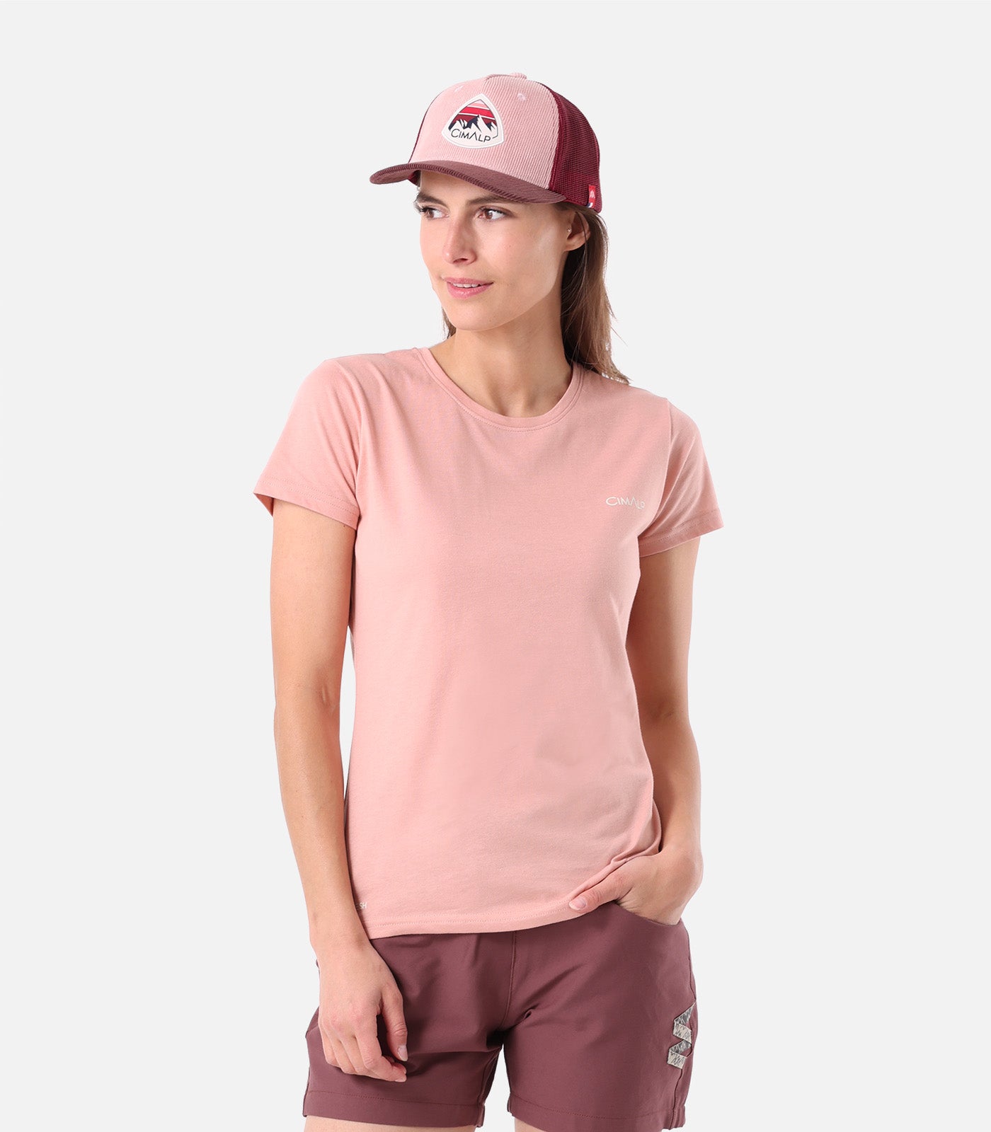 cimalp-map-3-f-t-shirt-rando-femme-rose-upf-30 image 1