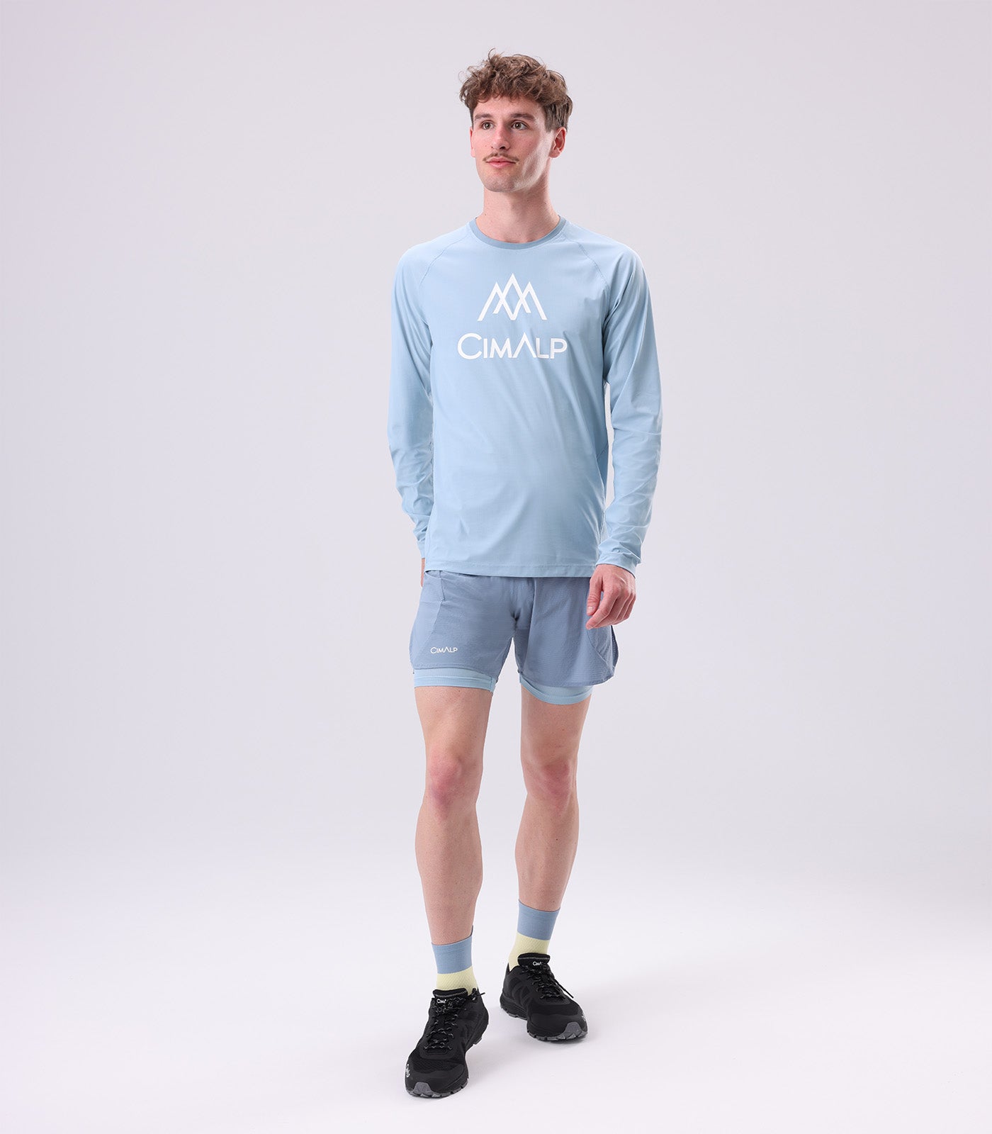 cimalp-team-ls-3-t-shirt-trail-manches-longues-bleu-gris image 1