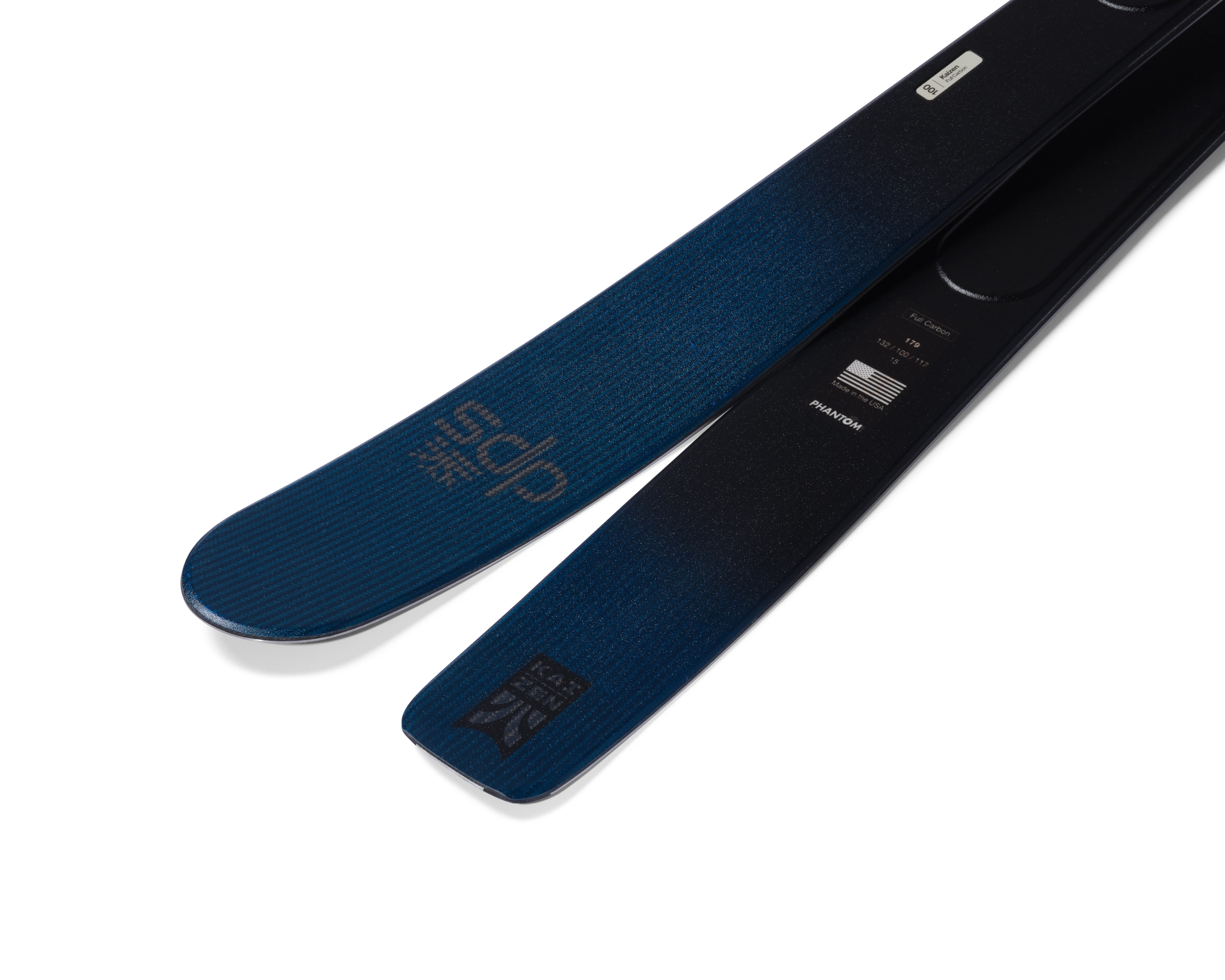 dps-kaizen-100-ski-polyvalent-bleu-179-cm image 2