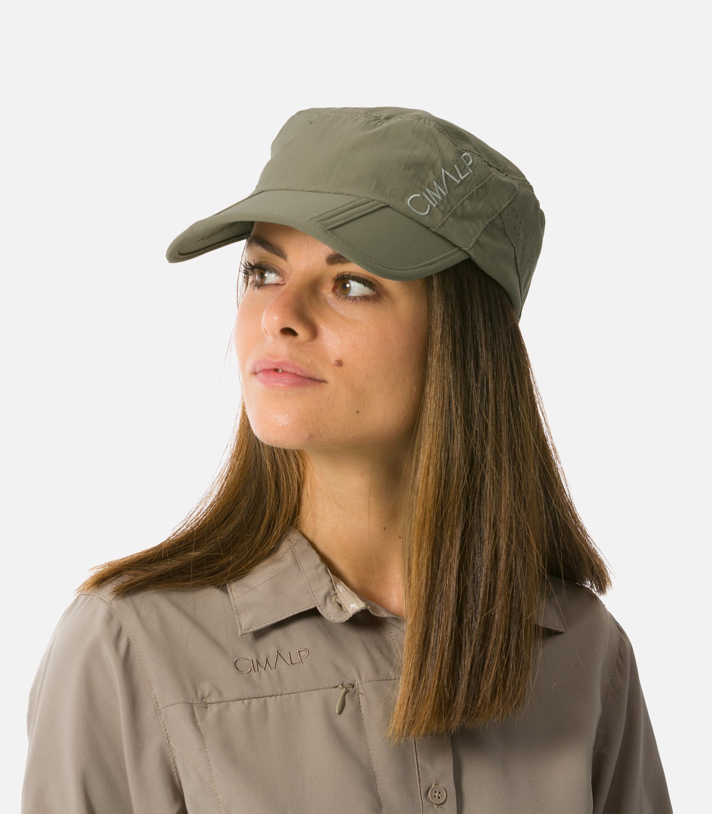 cimalp-fold-casquette-randonn-e-kaki-anti-moustiques-upf-40 image 6