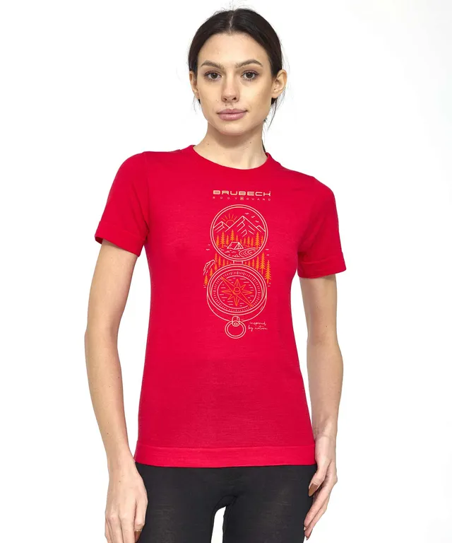 brubeck-outdoor-wool-pro-t-shirt-m-rinos-femme-manches-courtes image 1