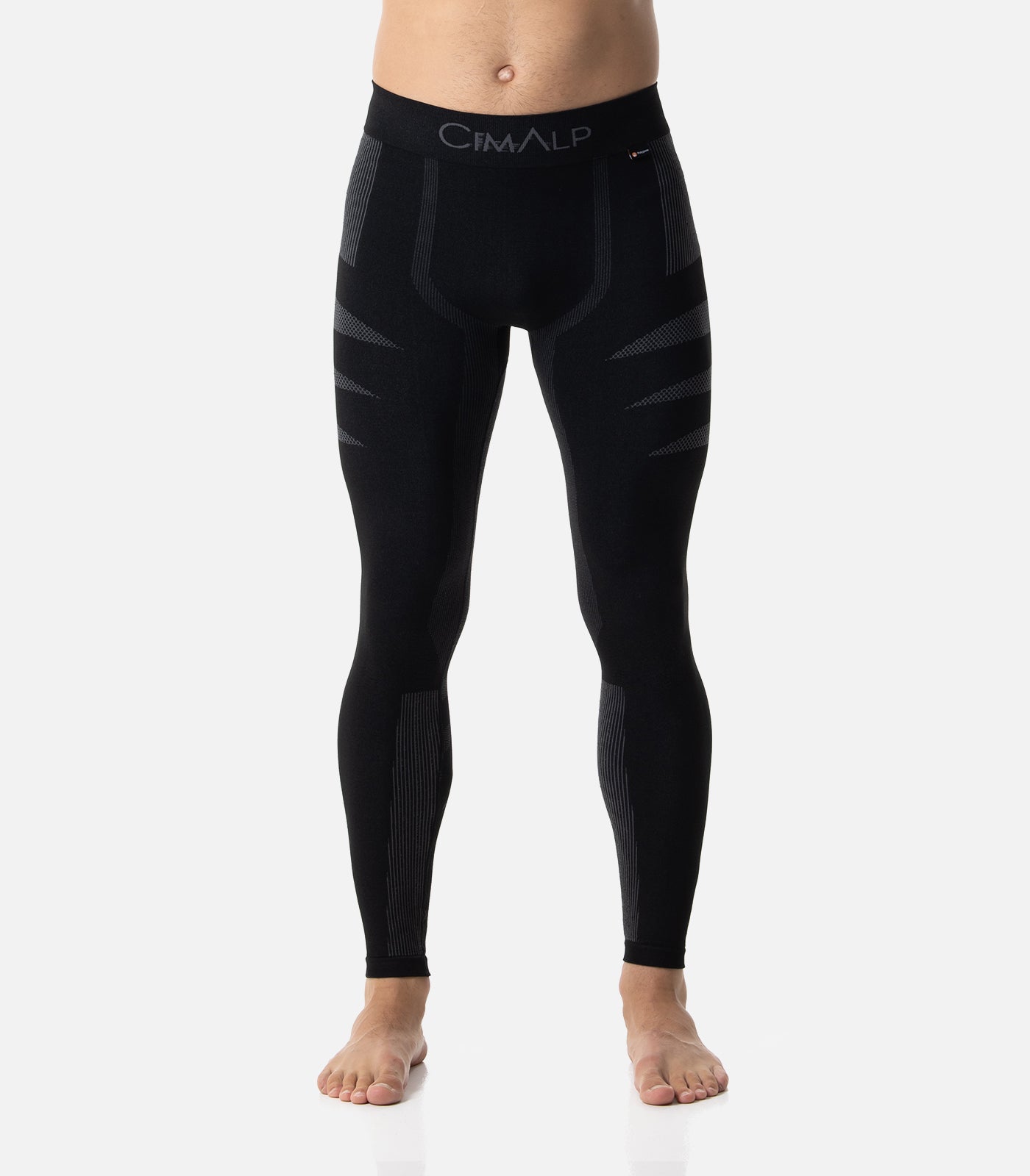 cimalp-strategic-pant-3-collant-thermique-homme-noir-bleu-bambou image 1