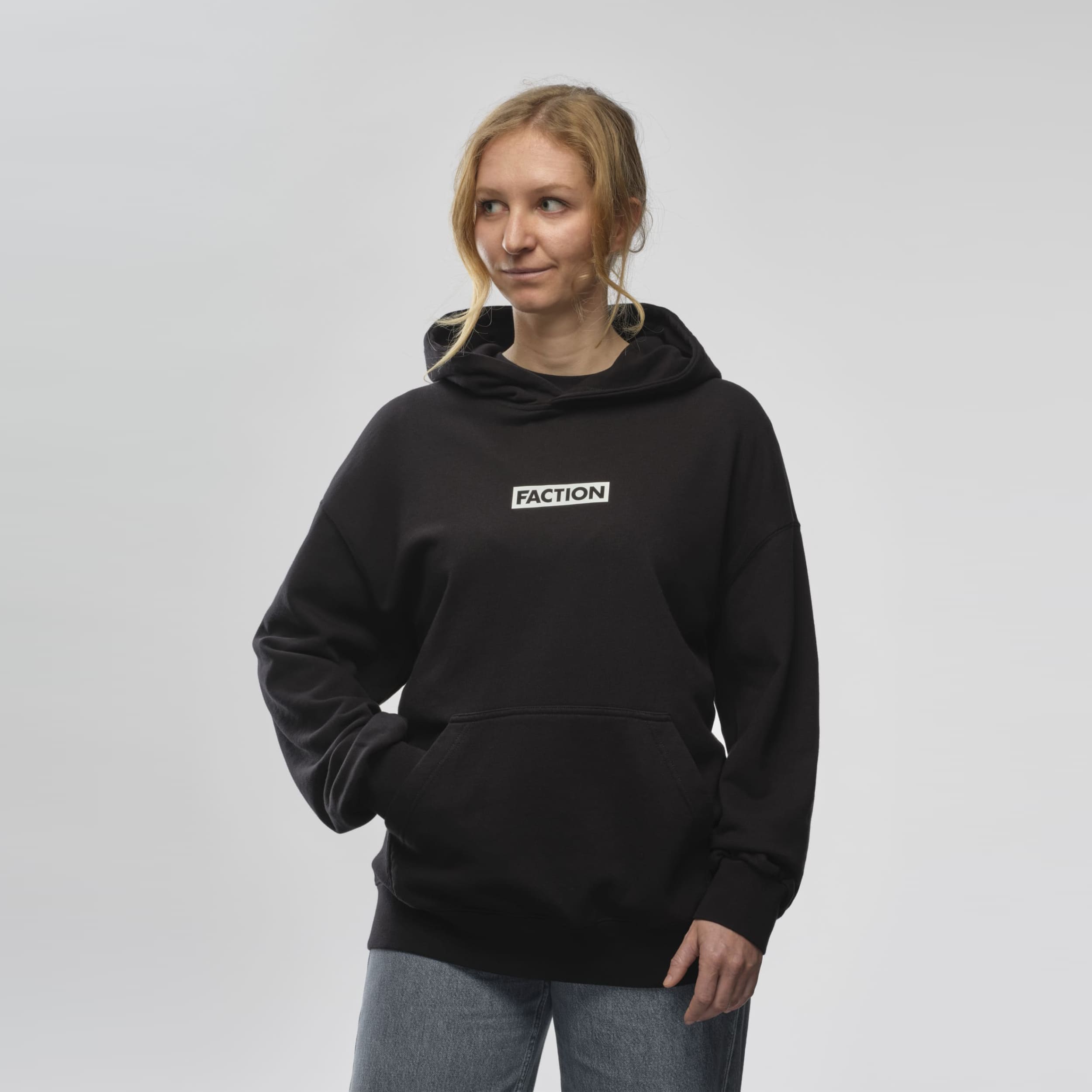 faction-logo-hoodie-sweat-capuche-coton-unisexe image 4