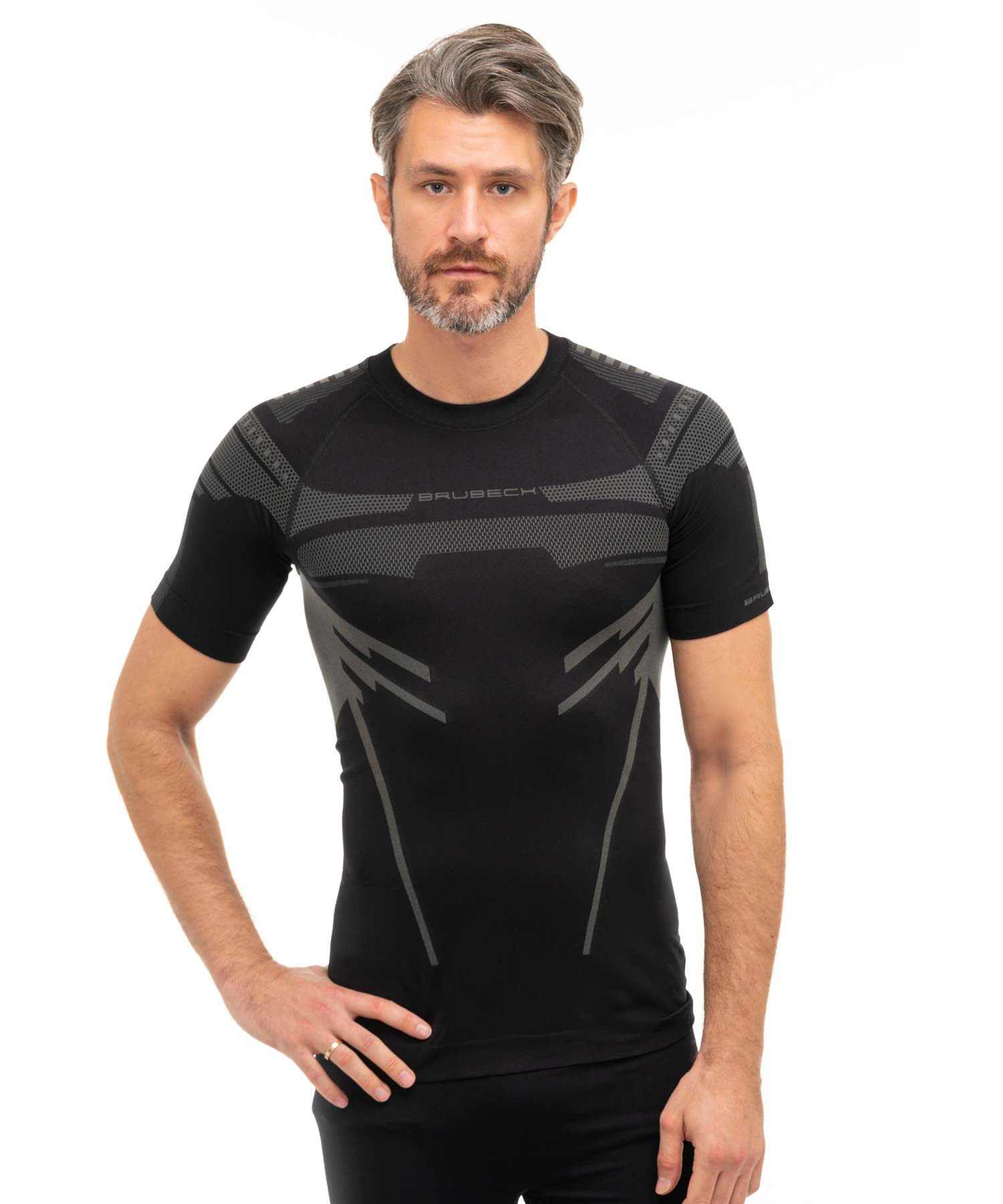 brubeck-dry-t-shirt-homme-manches-courtes-thermoactif-respirant image 7