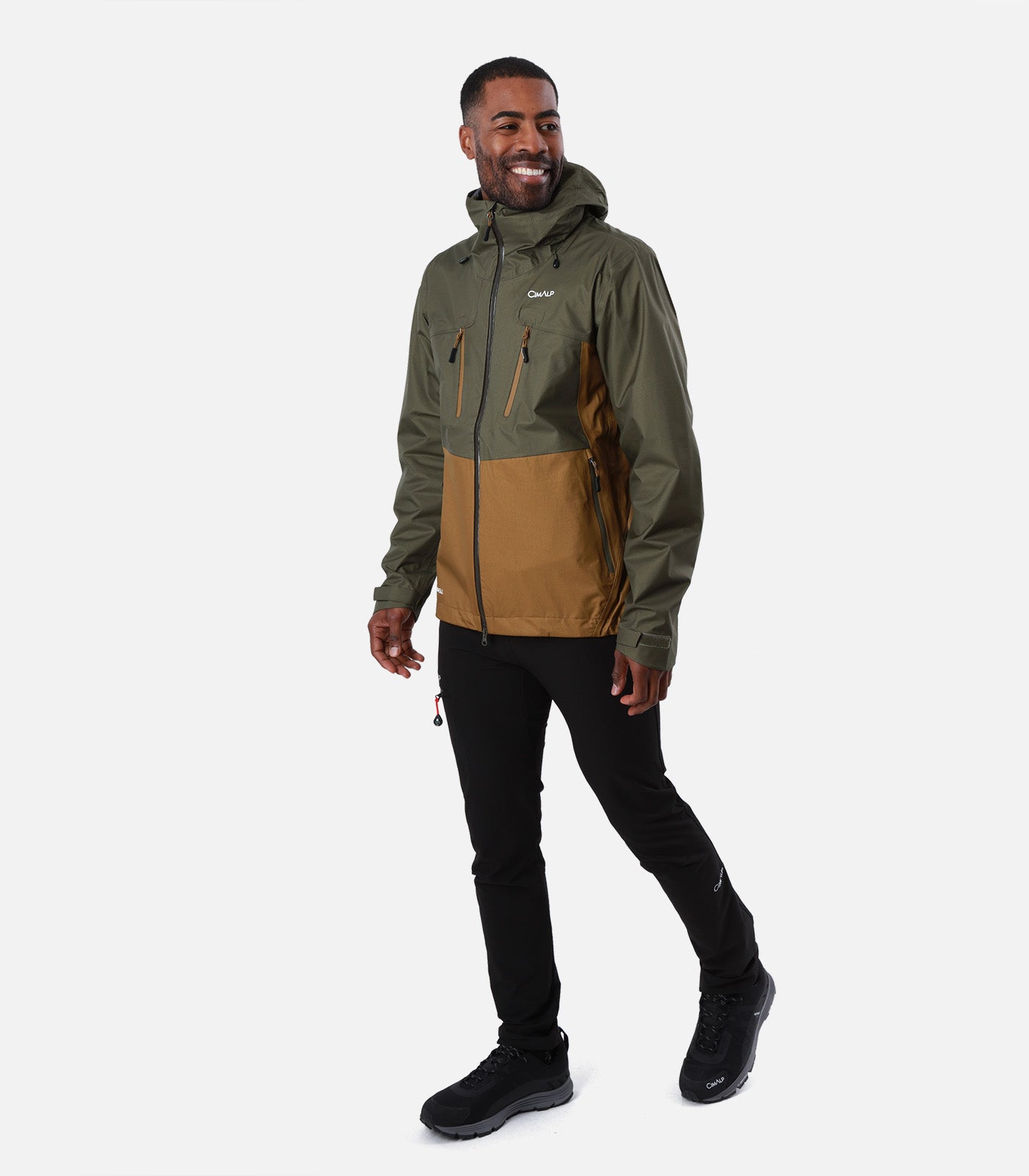 cimalp-cosmiques-2-h-veste-imperm-able-homme-marron image 3