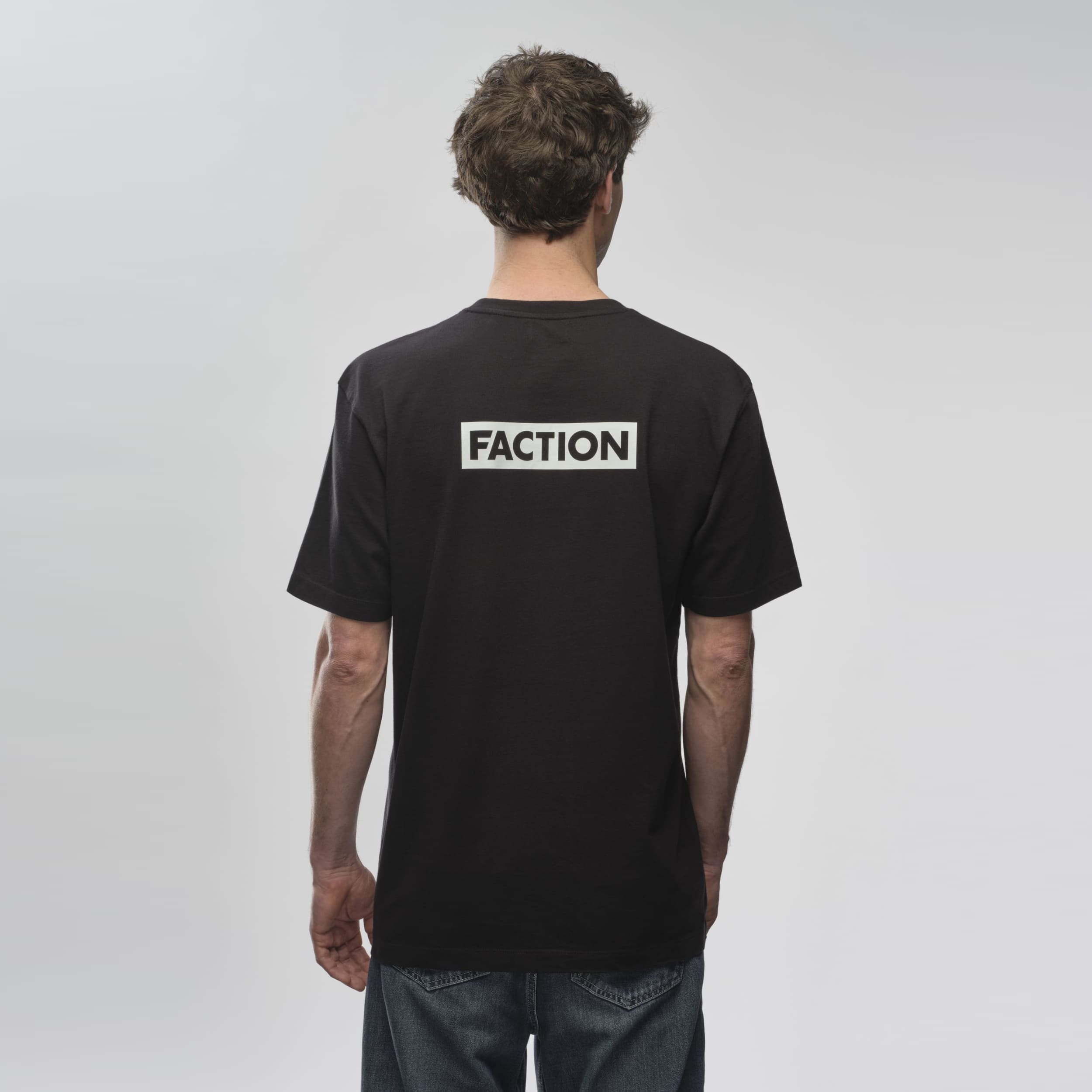 faction-logo-tee-t-shirt-noir-100-coton-adulte image 5