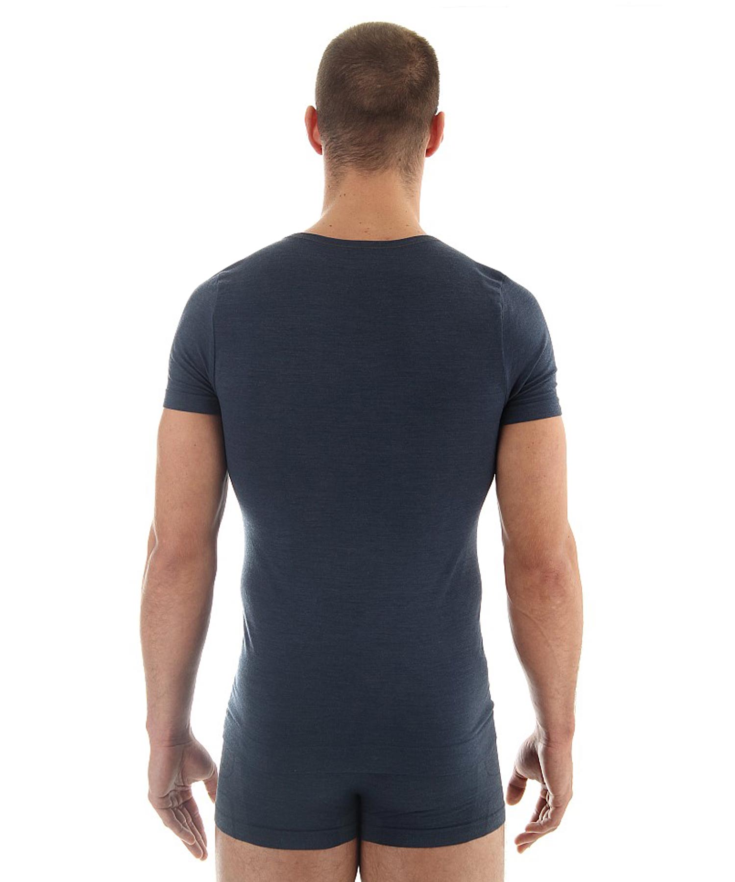 brubeck-comfort-wool-t-shirt-thermique-homme-m-rinos-manches-courtes image 5