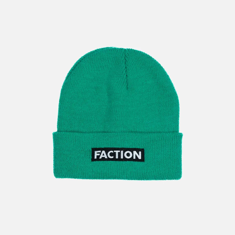 faction-logo-beanie-bonnet-tricot-taille-unique-recycl image 1