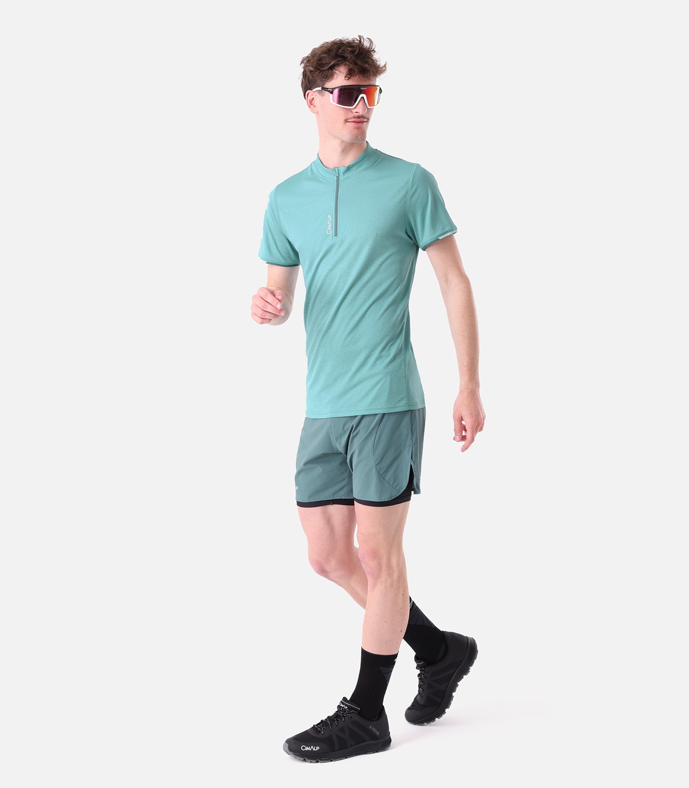 cimalp-faraut-2-h-t-shirt-trail-homme-marine-demi-zip image 3