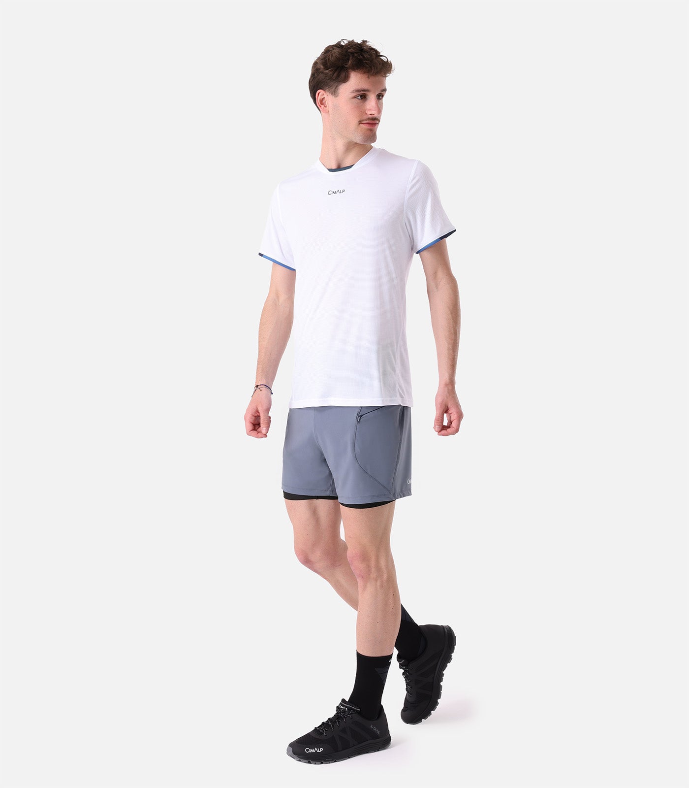 cimalp-bauges-4-h-t-shirt-trail-homme-marine image 2