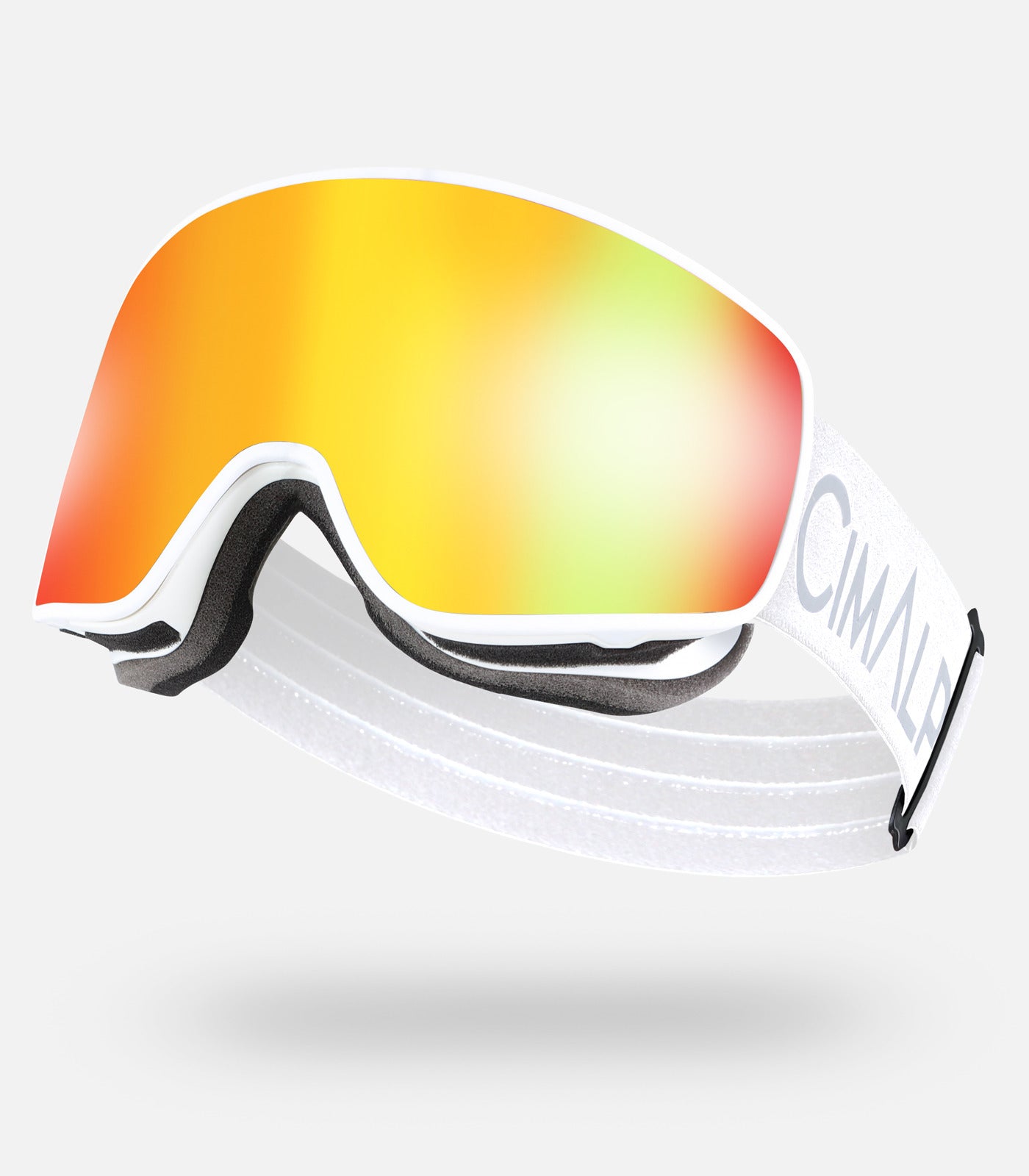cimalp-vancouver-masque-ski-blanc-u-contraste-neige image 1