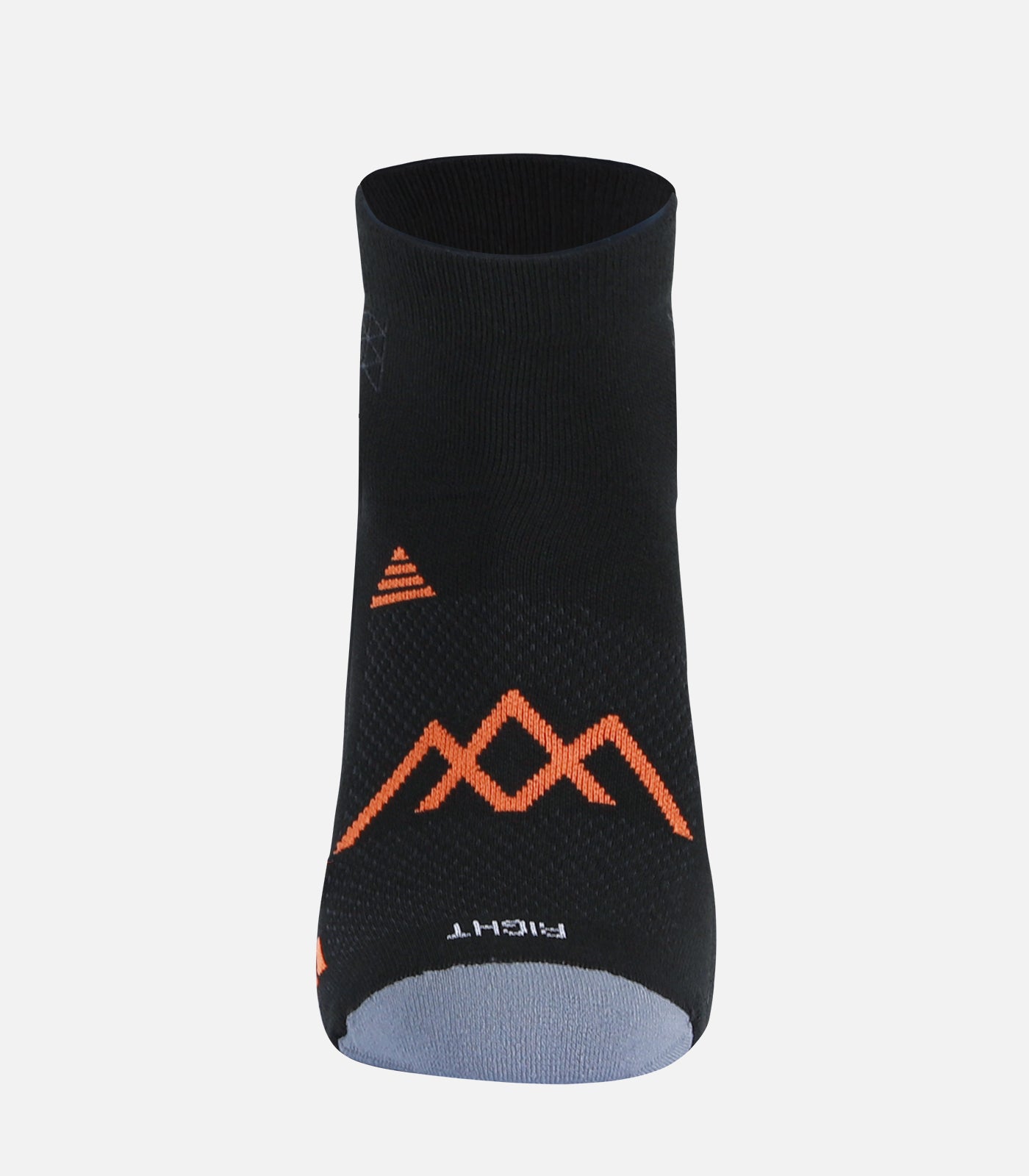cimalp-run-mid-chaussettes-randonn-e-noir-blanc-merinos image 3