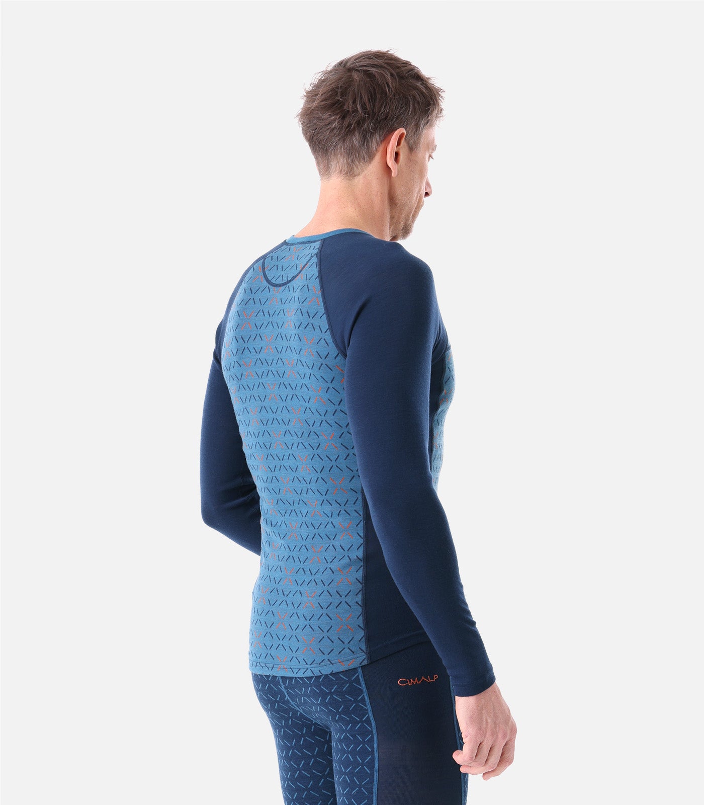 cimalp-wool-top-2-h-haut-m-rinos-homme-bleu-fonc-thermique image 6