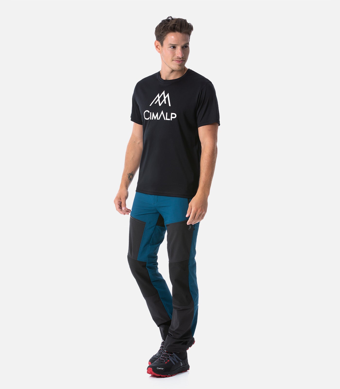 cimalp-impact-h-t-shirt-rando-homme-noir-recycl-respirant image 3