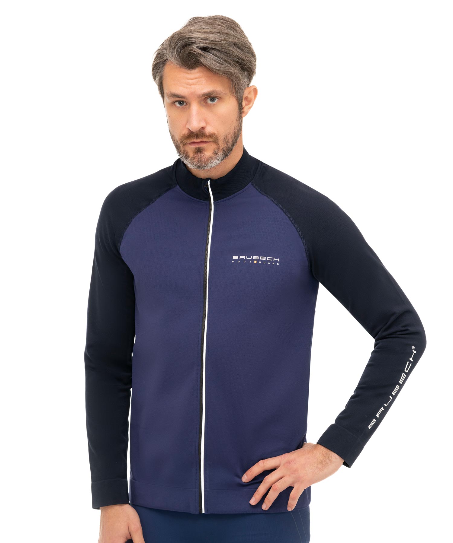 brubeck-athletic-veste-zip-homme-thermique image 1