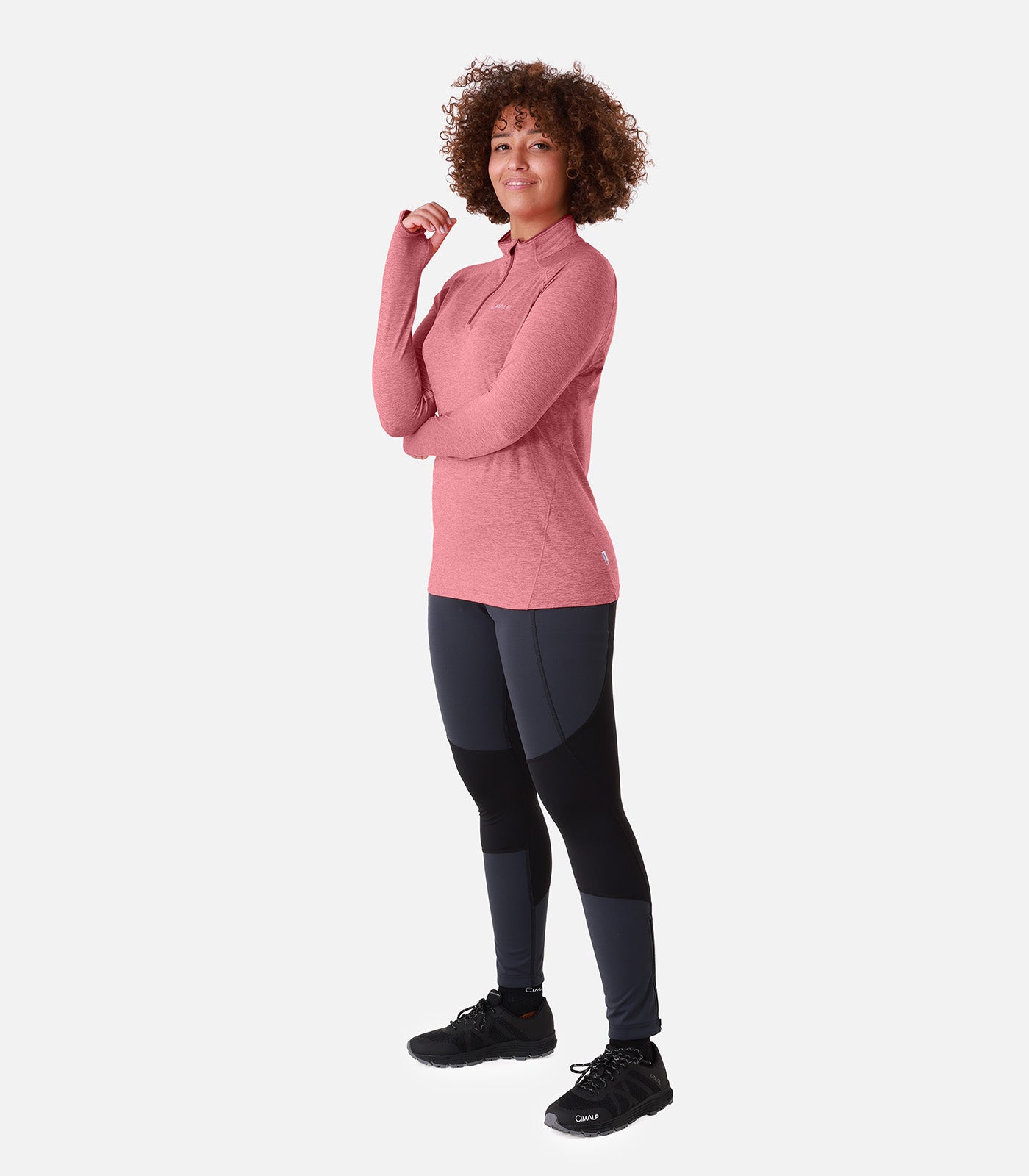 cimalp-gelas-f-t-shirt-randonn-e-thermique-rose image 3