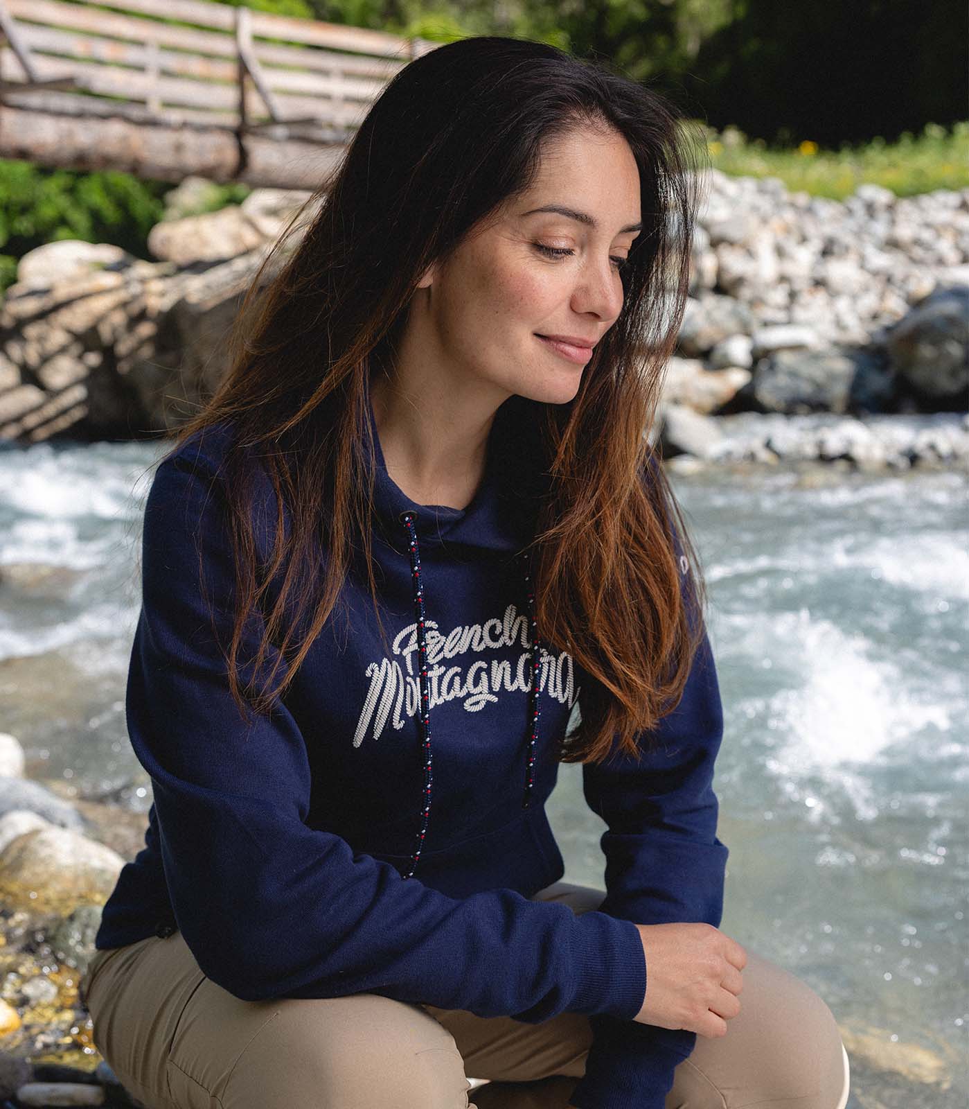 cimalp-french-hoodie-sweat-capuche-marine-coton image 7
