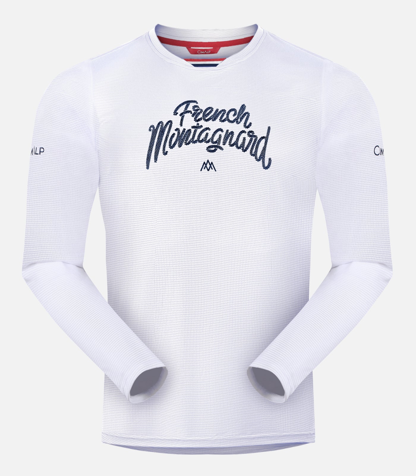 cimalp-french-montagnard-ls-t-shirt-trail-homme-marine-s image 8