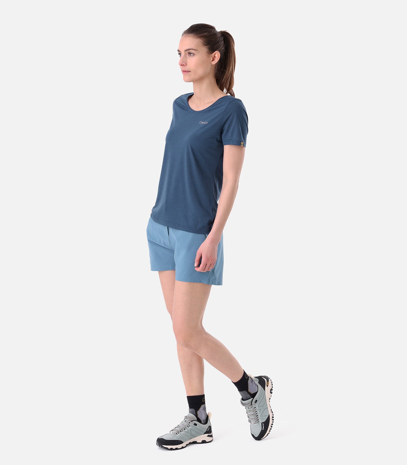 cimalp-aerra-court-3-f-short-randonn-e-femme-bleu-clair-stretch image 5