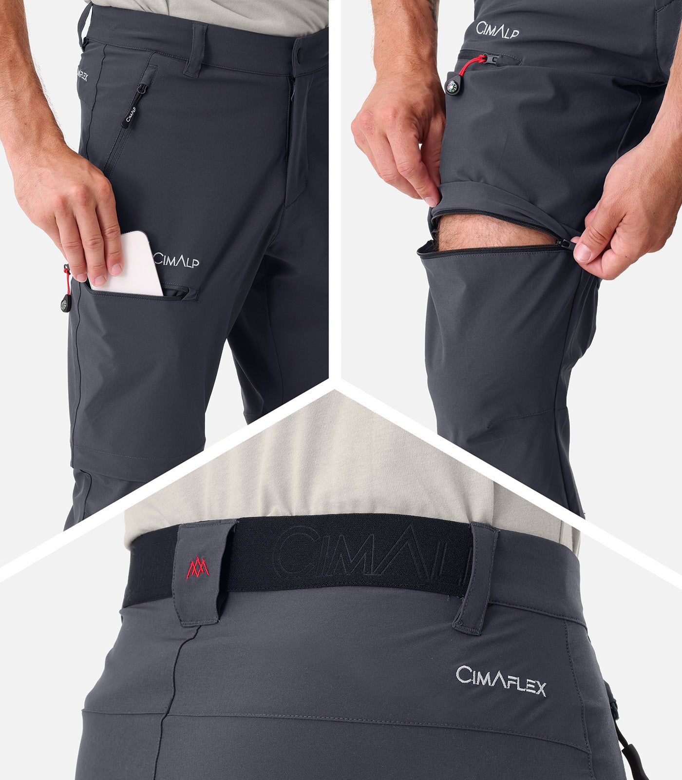 cimalp-arcalod-court-h-pantalon-convertible-homme-gris-2-en-1 image 5